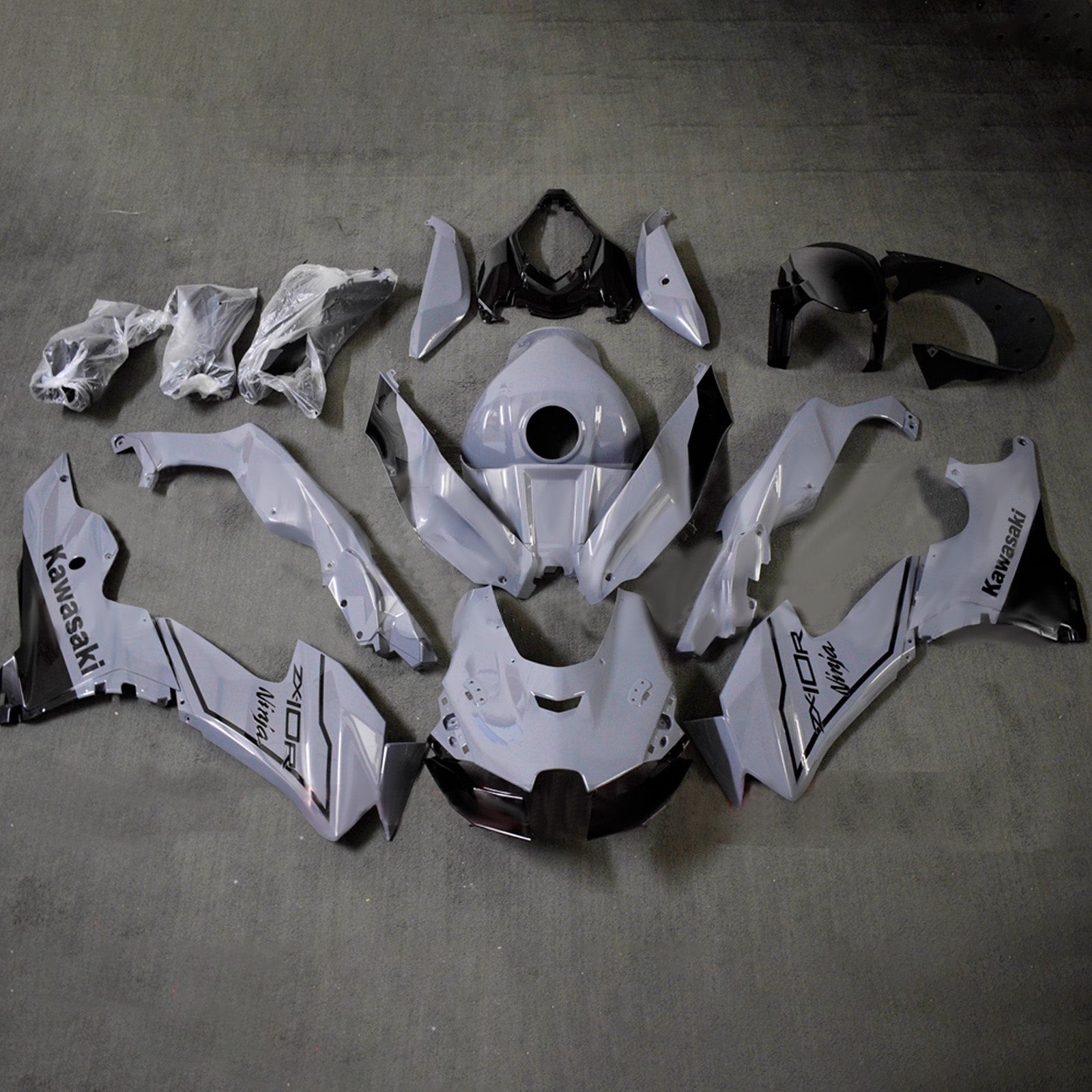Injection Fairing Kit Bodywork ABS fit For Kawasaki ZX-10R ZX-10RR 2021-2025