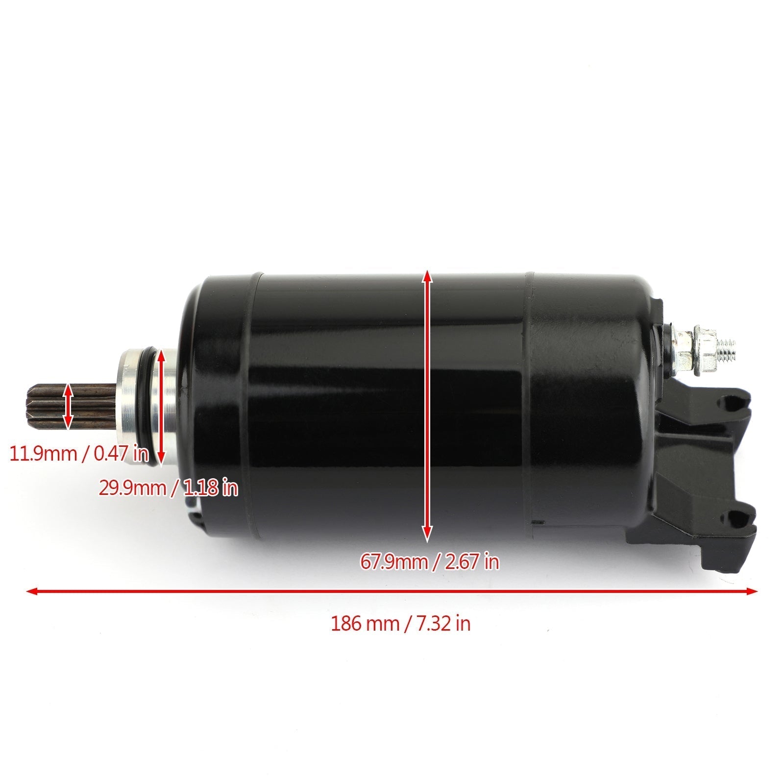2016-2019 Kawasaki VN1700 Vulcan 1700 Vaquero ABS NEW Starter 21163-0055 410-54264 Generic