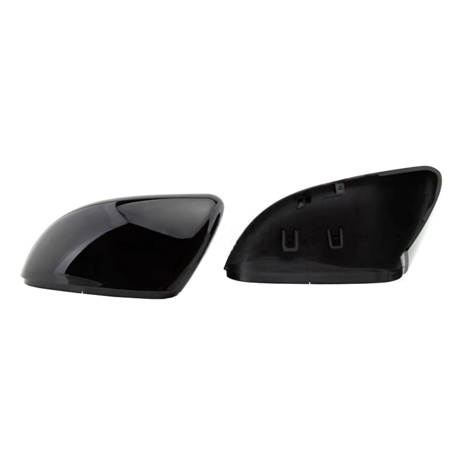 2010-2014 VOLKSWAGEN TOURAN 2pcs Gloss Black Door Wing Mirror Cover Caps Casing 5K0857538 5K0857537
