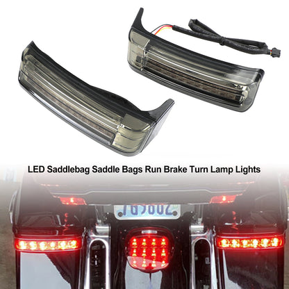 14-21 Touring Generic LED Saddlebag Saddle Bags Run Brake Turn Lamp Lights For