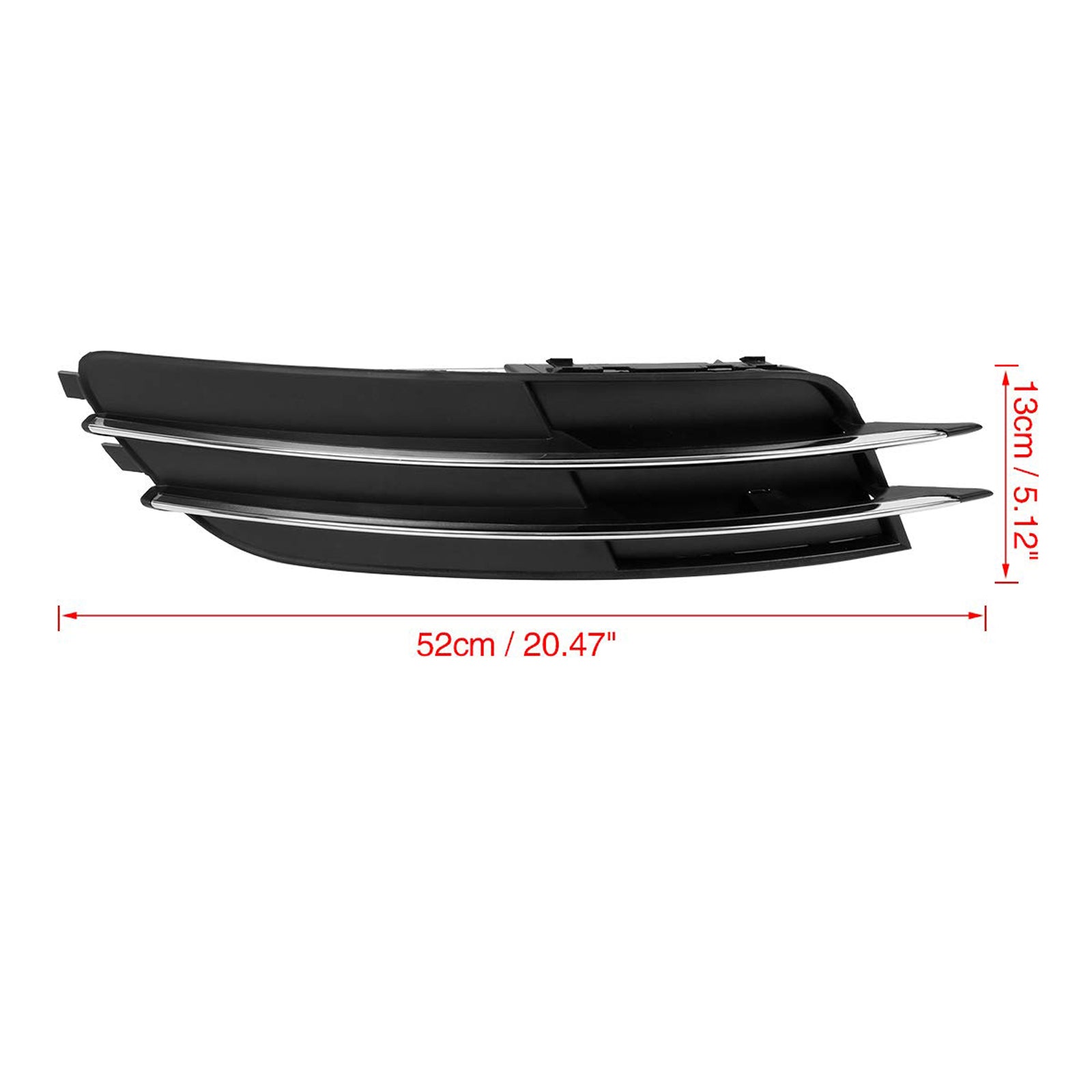 2012-2014 Audi A6 C7 Front Left Side Bumper Grille Fog Light Grill 4G0807681