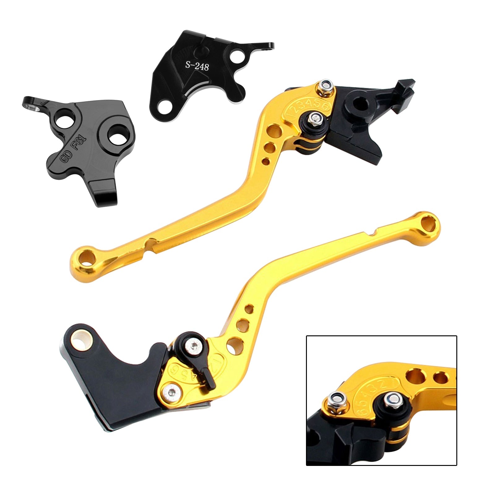 2008-2011 YAMAHA YZF R125 Long Clutch Brake Lever