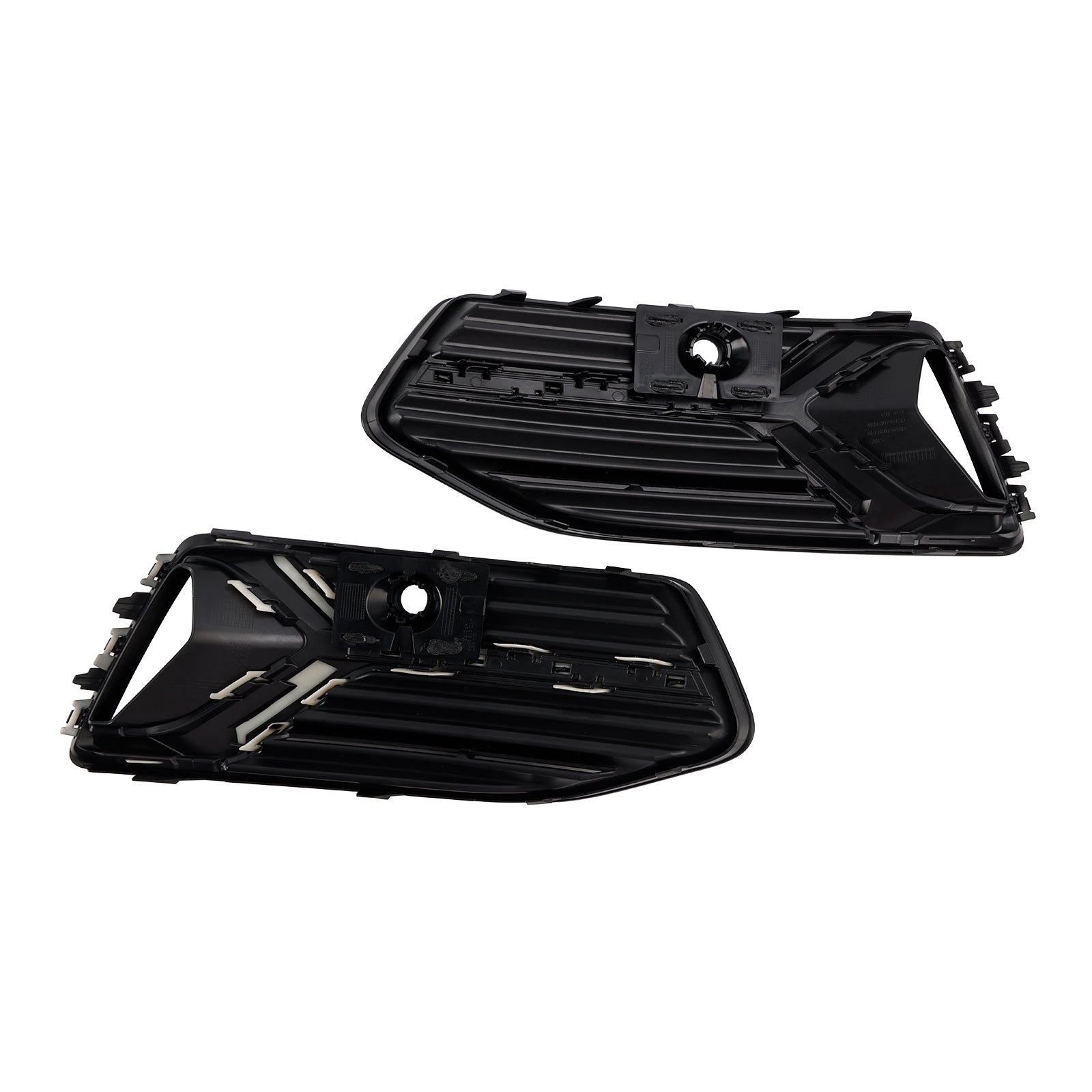 2019-2023 Audi A6 C8 2PCS Front Bumper Fog Light Cover Grill Grille