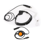 7.1mm Big Plug Tactical Throat Headset 6-Pin U94 PTT For Hytera PD780/700G/580
