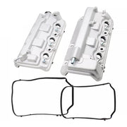 2009-2014 Honda Ridgeline 3.5L V6 2PCS Front+Rear Engine Valve Cover 12310R70A00 12310R70A10