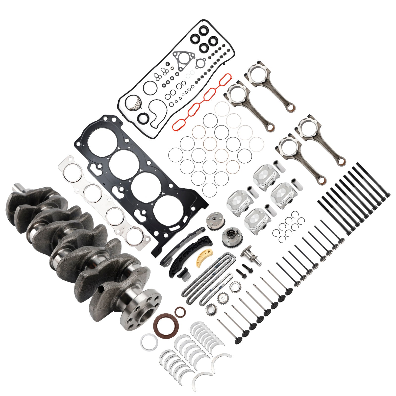 2011-2017 LEXUS CT200H 1.8L Engine Rebuild Overhaul Kit Crankshaft Rods Timing 2ZR-FE 11791-22020