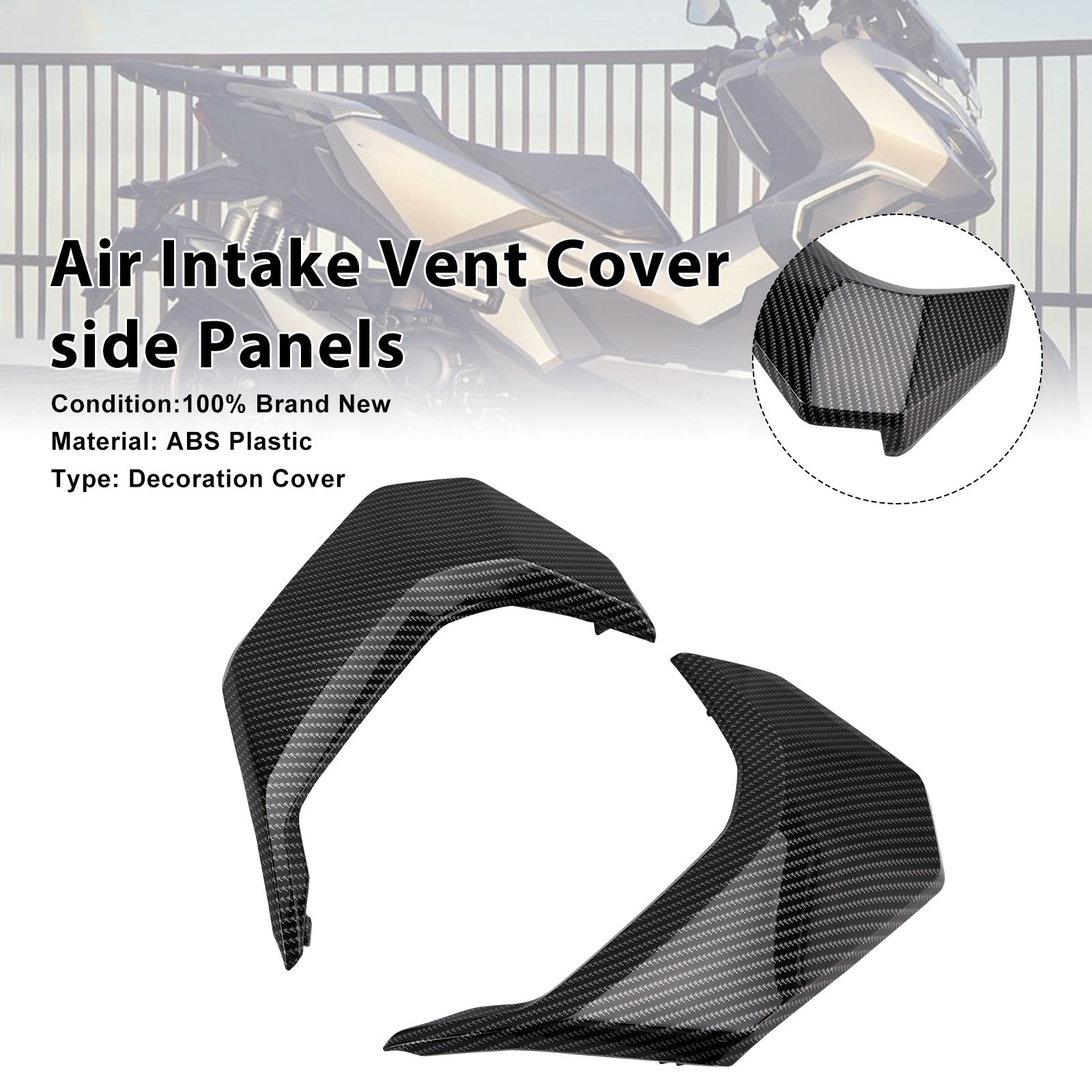 2022-2025 Honda ADV 350 Air Intake Vent Cover Side Panels Fairing