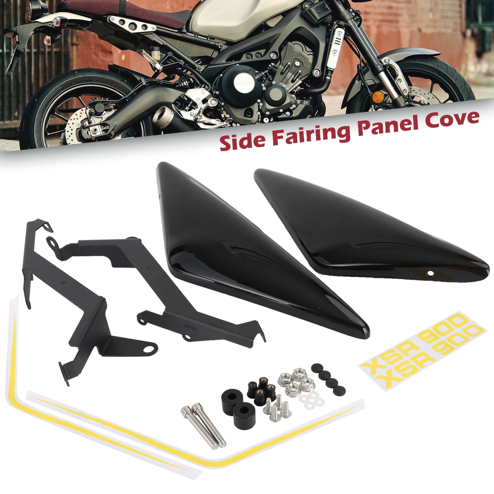 2016-2021 Yamaha XSR 900 Tail Side Driver Seat Frame Cover Fairing Generic