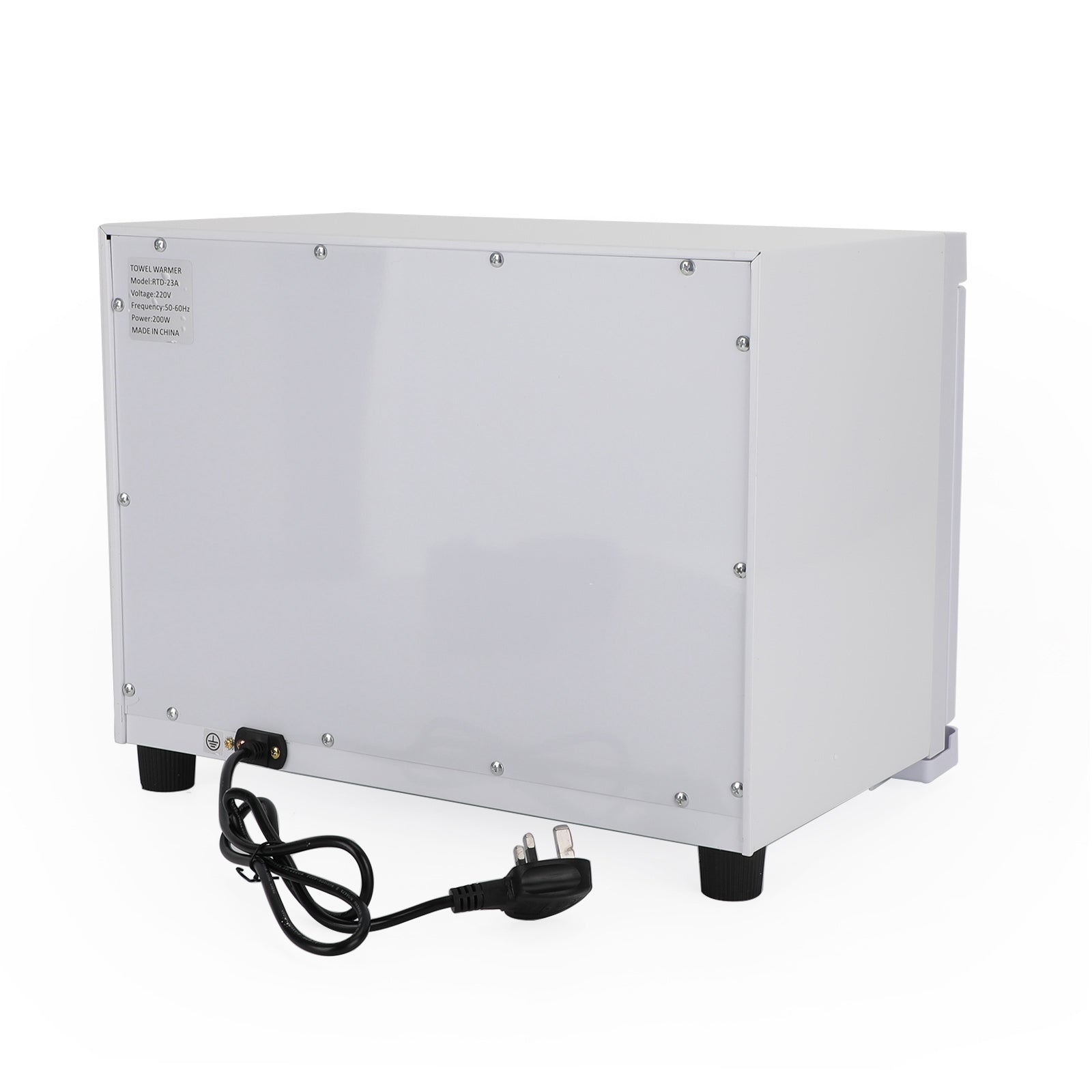 UV Sterilizer Box 23L Hot Towel Warmer Cabinet Facial Salon Beauty Equipment