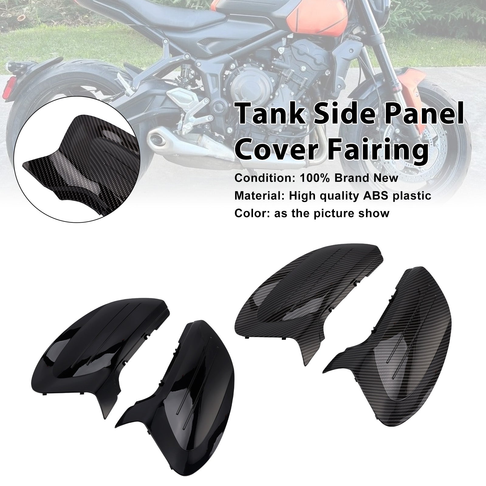 2022-2025 For Trident 660 Tank Side Cover Panel Fairing
