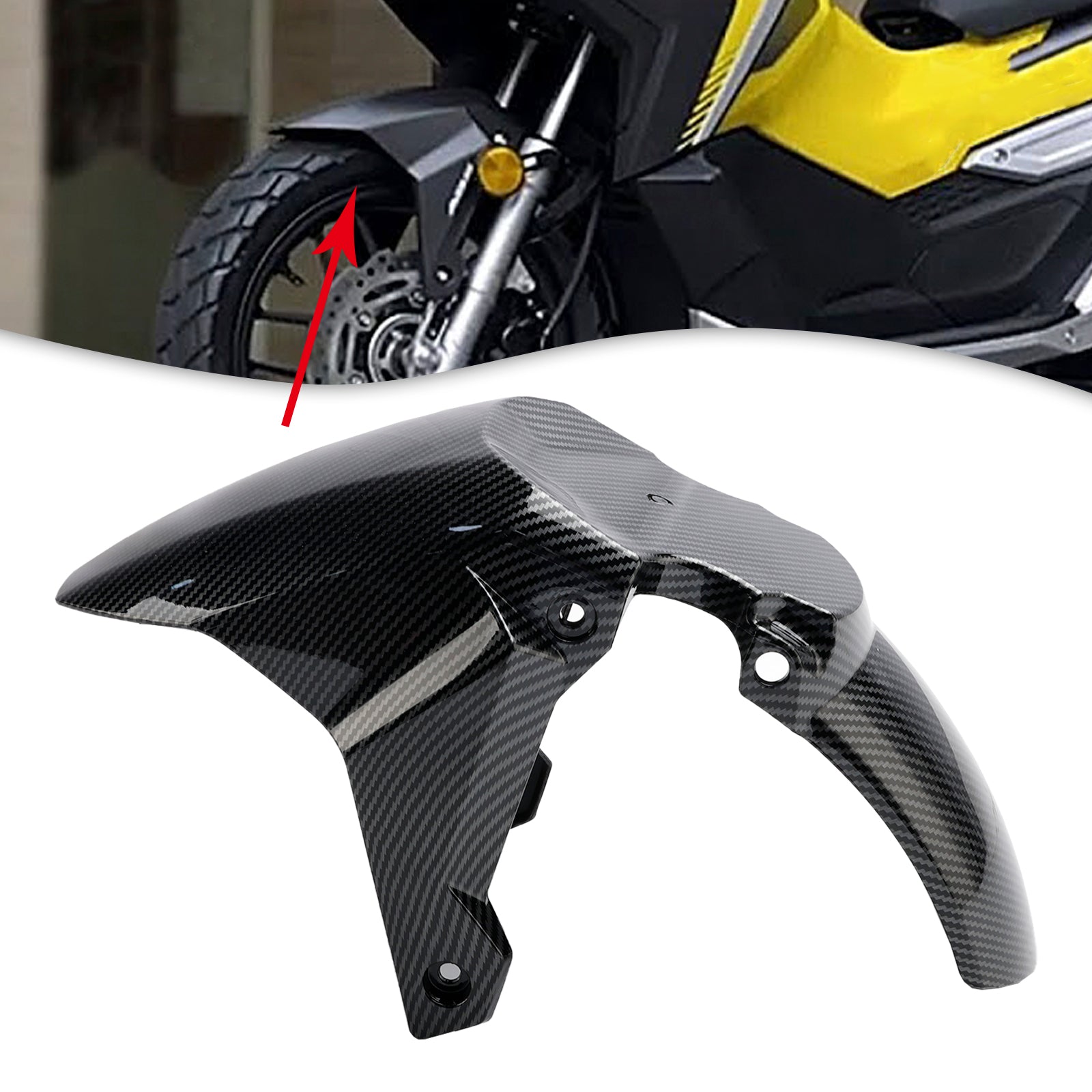 2023-2024 Honda ADV 160 Front Fender Mudguard Fairing Cowl