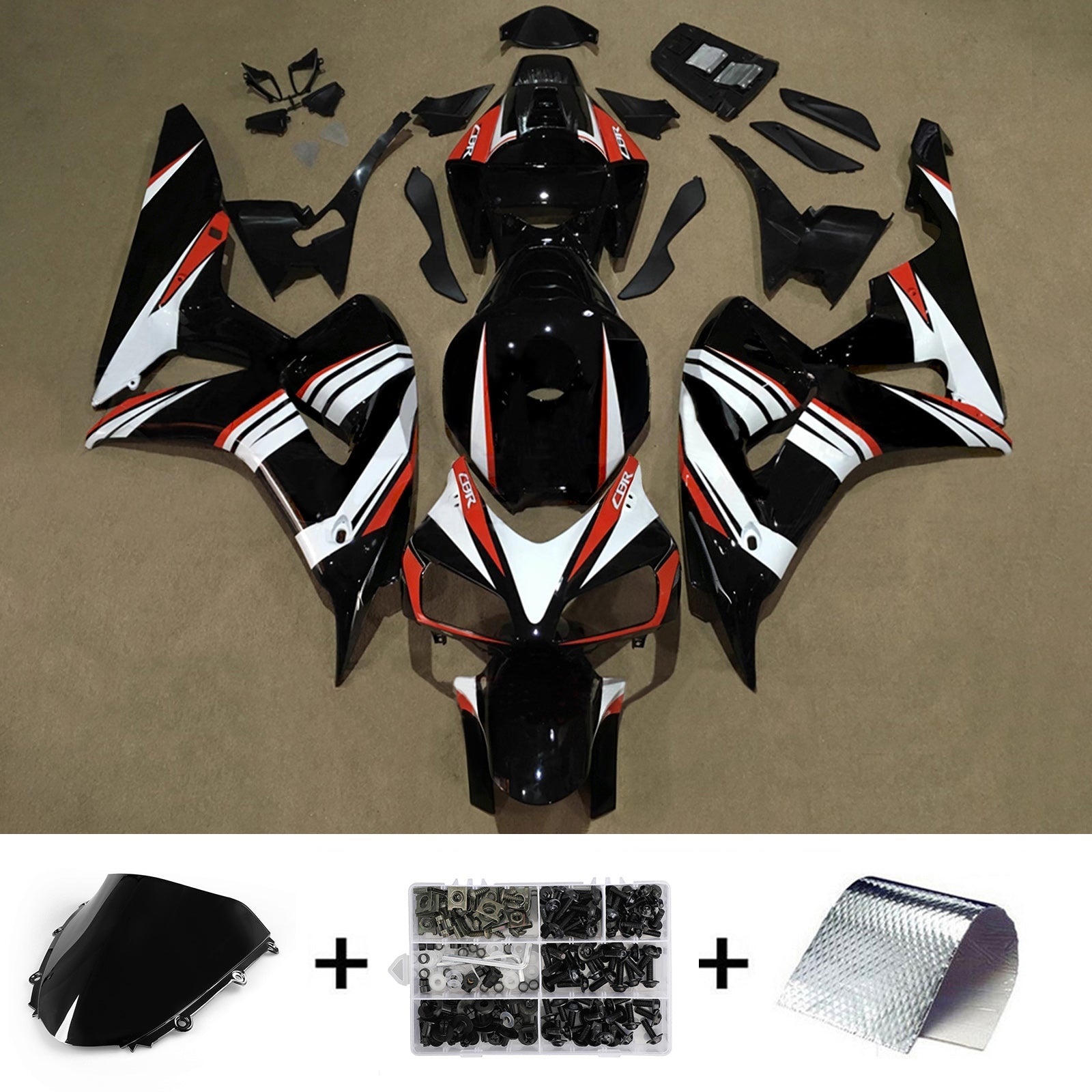 Injection Fairing Kit Bodywork Plastic ABS For Honda CBR1000RR 2006-2007