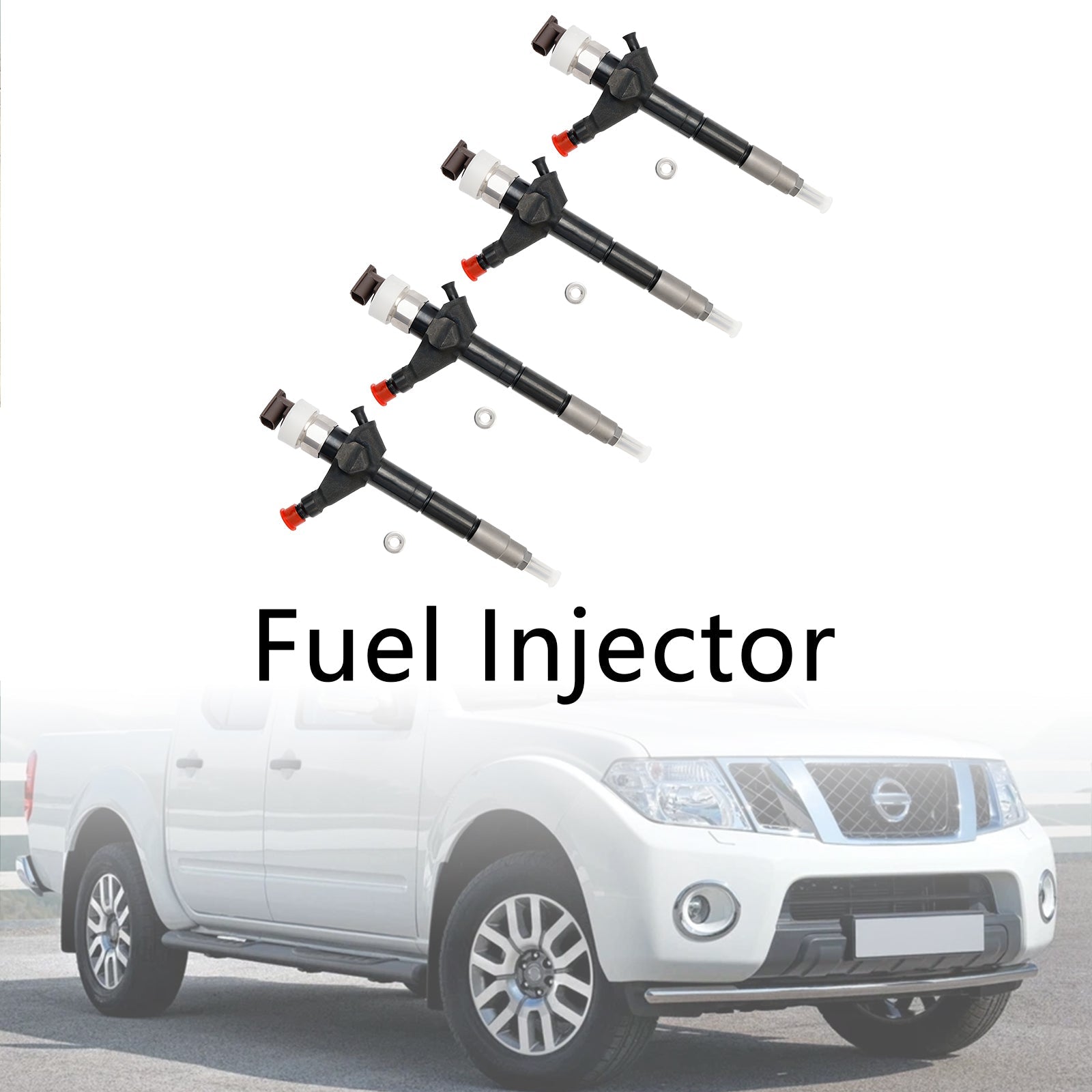 Nissan Navara D40 YD25 Euro4 4PCS Fuel Injector 16600-EB70A 095000-6250