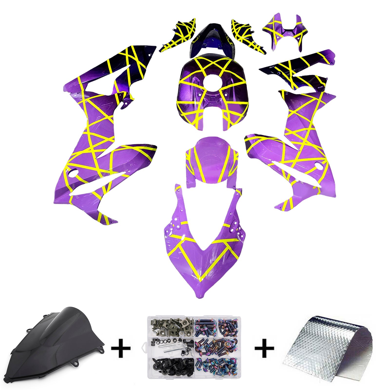 Injection Fairing Kit Bodywork Plastic ABS For Honda CBR650R 2019-2020