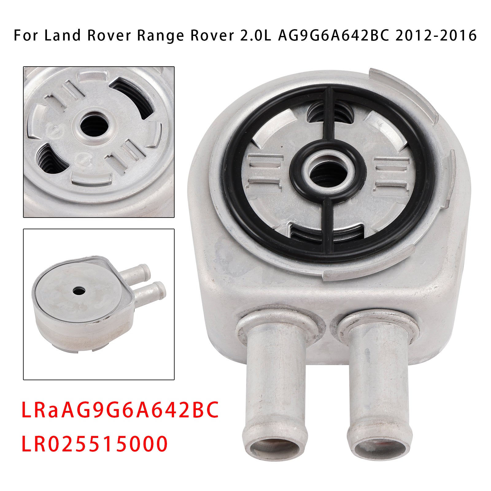 Engine Oil Cooler LR025515 Per Land Rover Range Rover 2.0L AG9G6A642BC 2012-2016