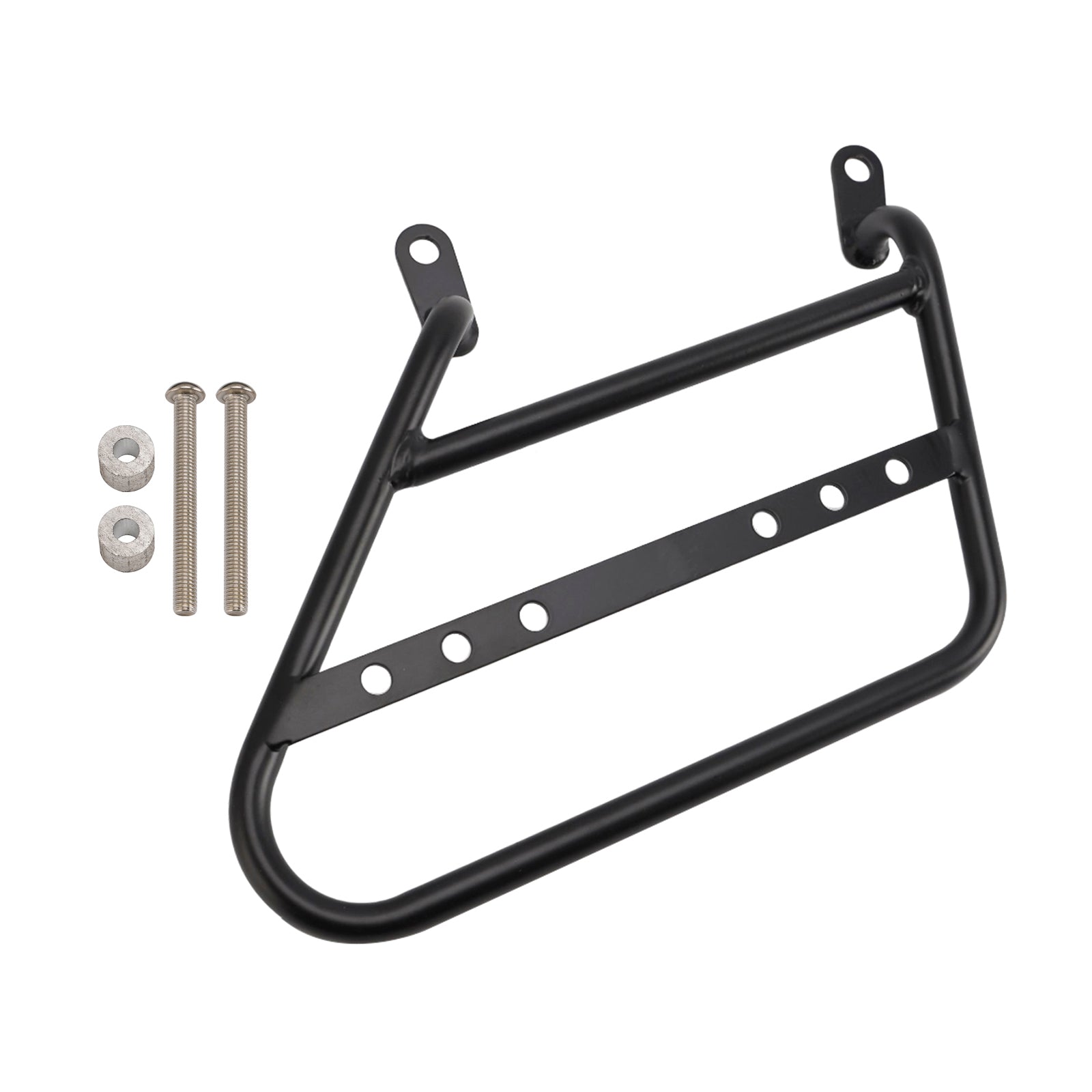 2021-2026 Roral Enfield Meteor 350 Luggage Rack Side Saddle Bag Mount Bracket Black