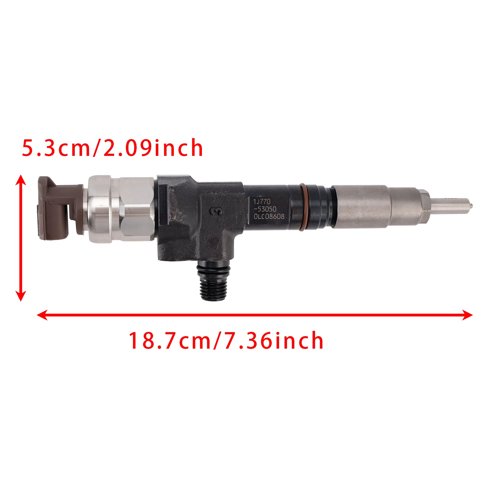 Fit For Caterpillar CAT Skid Steer Loader 236D 236D3 242D 1Pcs Fuel Injector C3.3B Engine 6082959