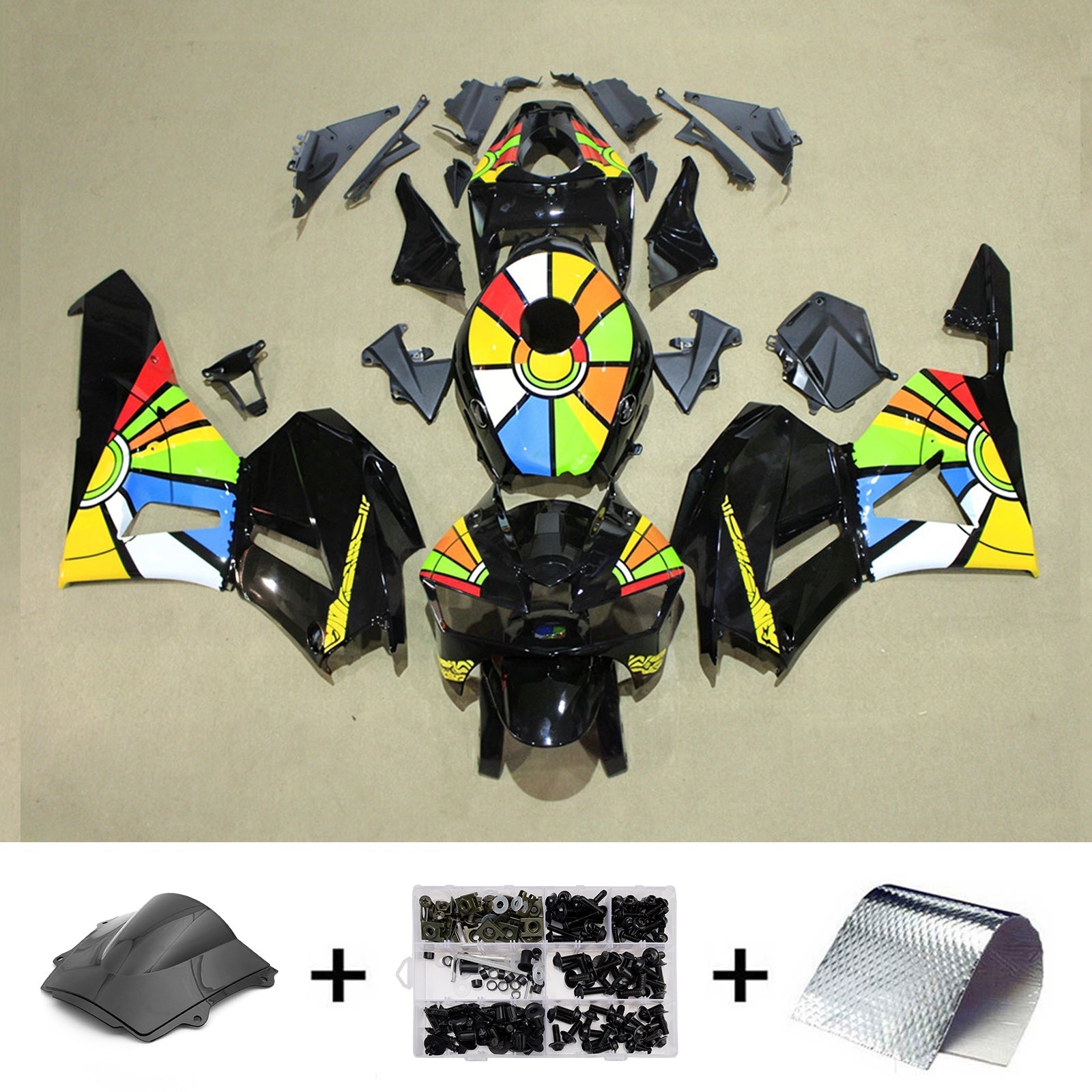 Injection Fairing Kit Bodywork Plastic ABS For Honda CBR600RR 2013-2025 F5