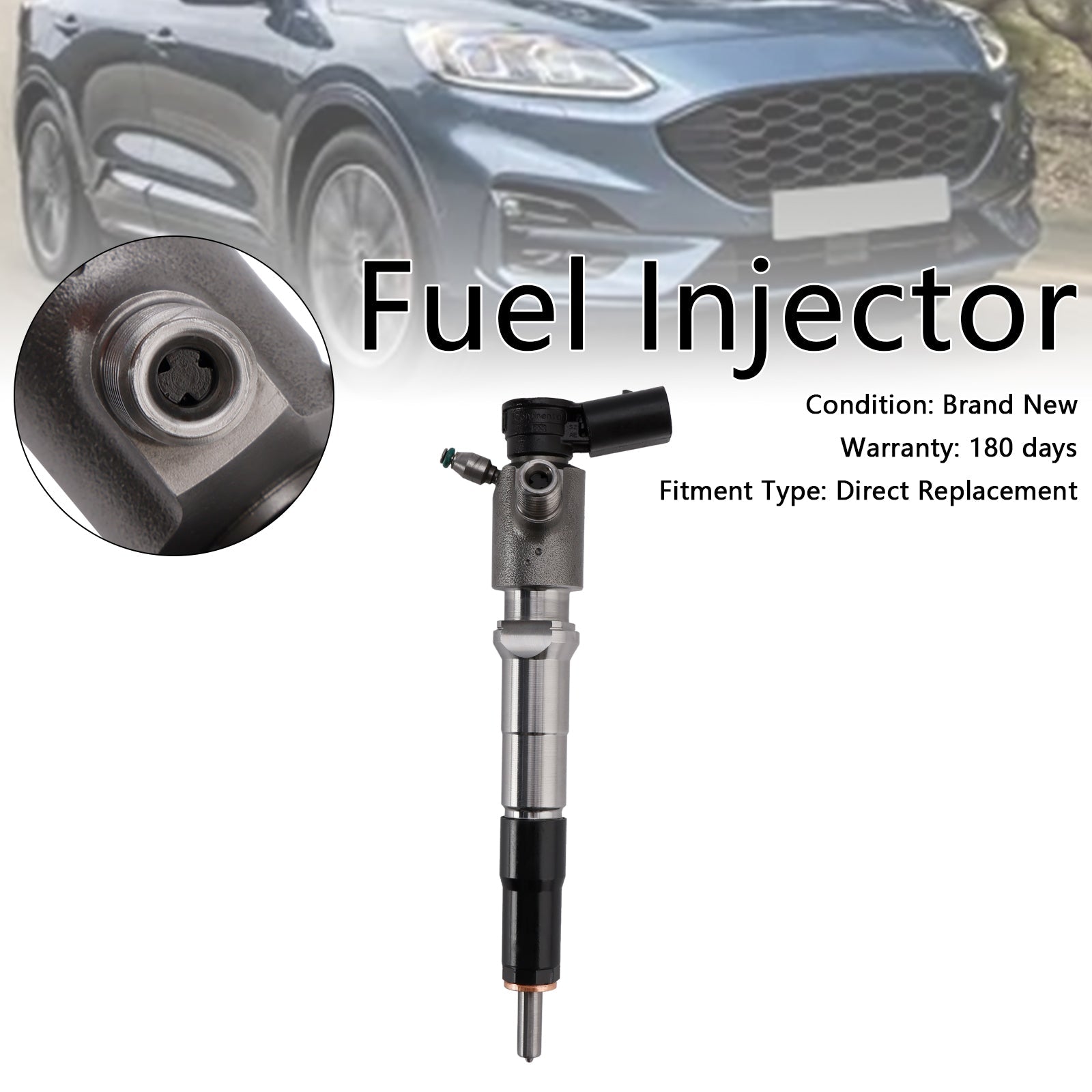 2012.04+ Ford Transit Custom V362 Truck (FY, FZ) 1PCS Fuel Injector GK2Q-9K546-AC 2143478 GK2Q9K546AB FB3Z9A543A