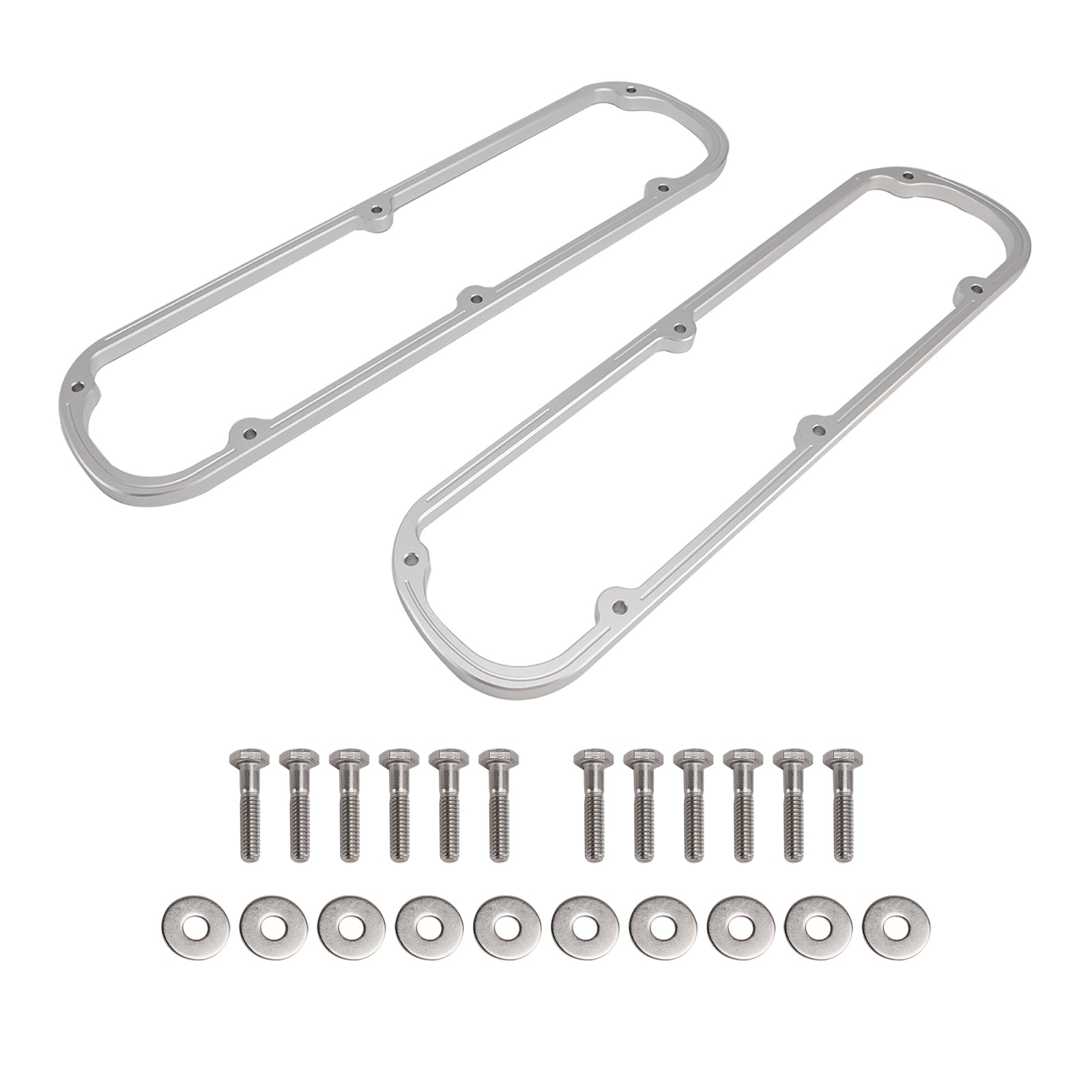 Valve Cover Spacers Kit with Bolts For Ford 1/2 inch Small Block 289 302 351W