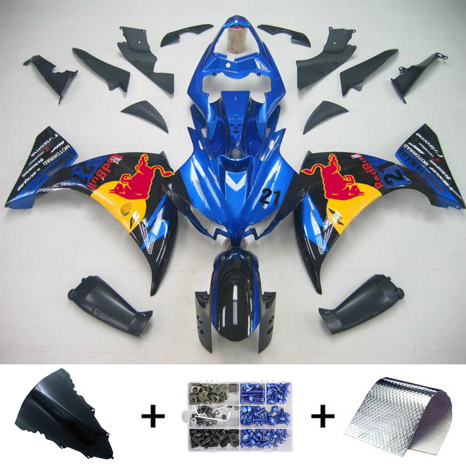 2009-2011 Yamaha YZF 1000 R1 Fairing Kit Generic