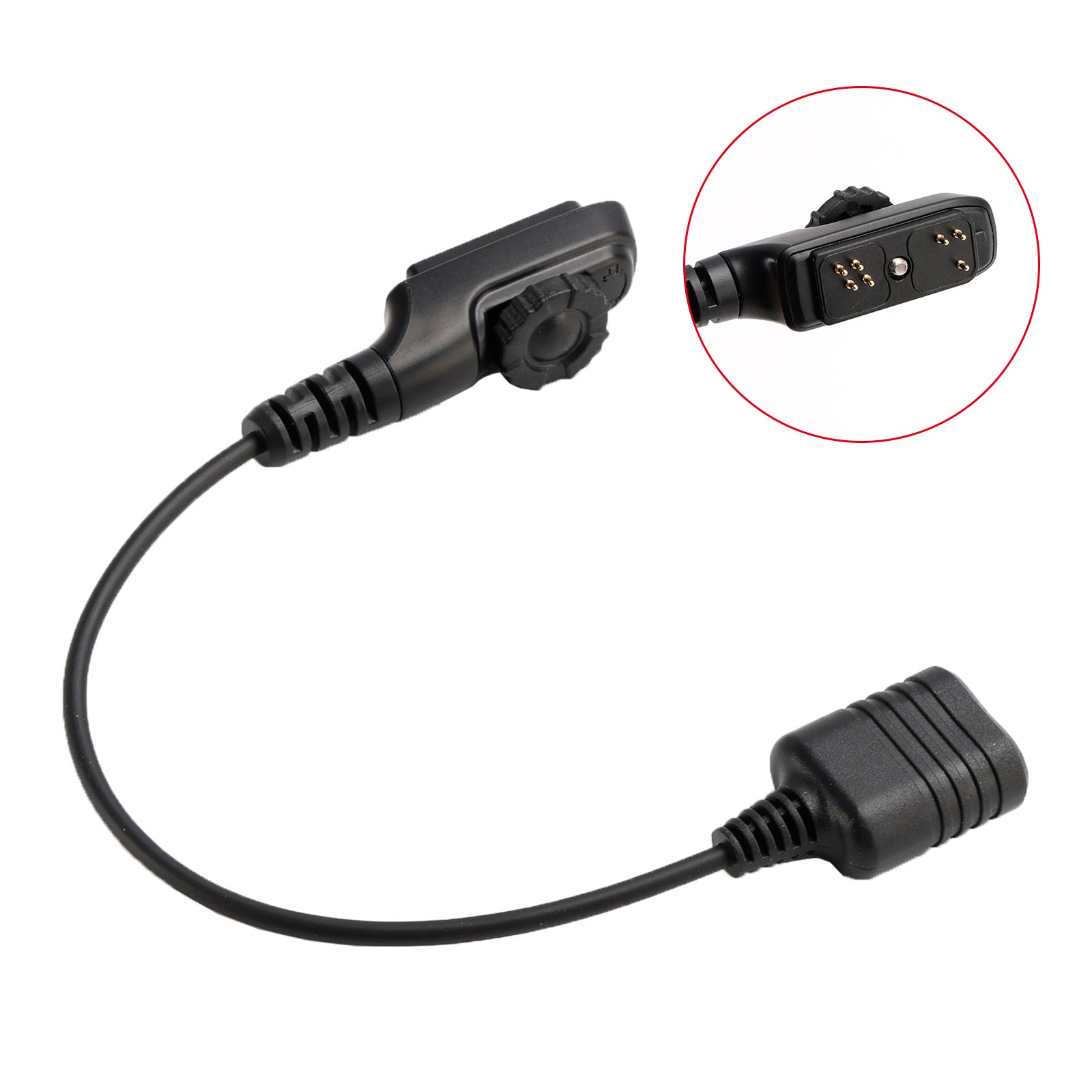 K Interface Headset Port Converter Cable for HYT PD980 PD788G PD700 PT580H PT580