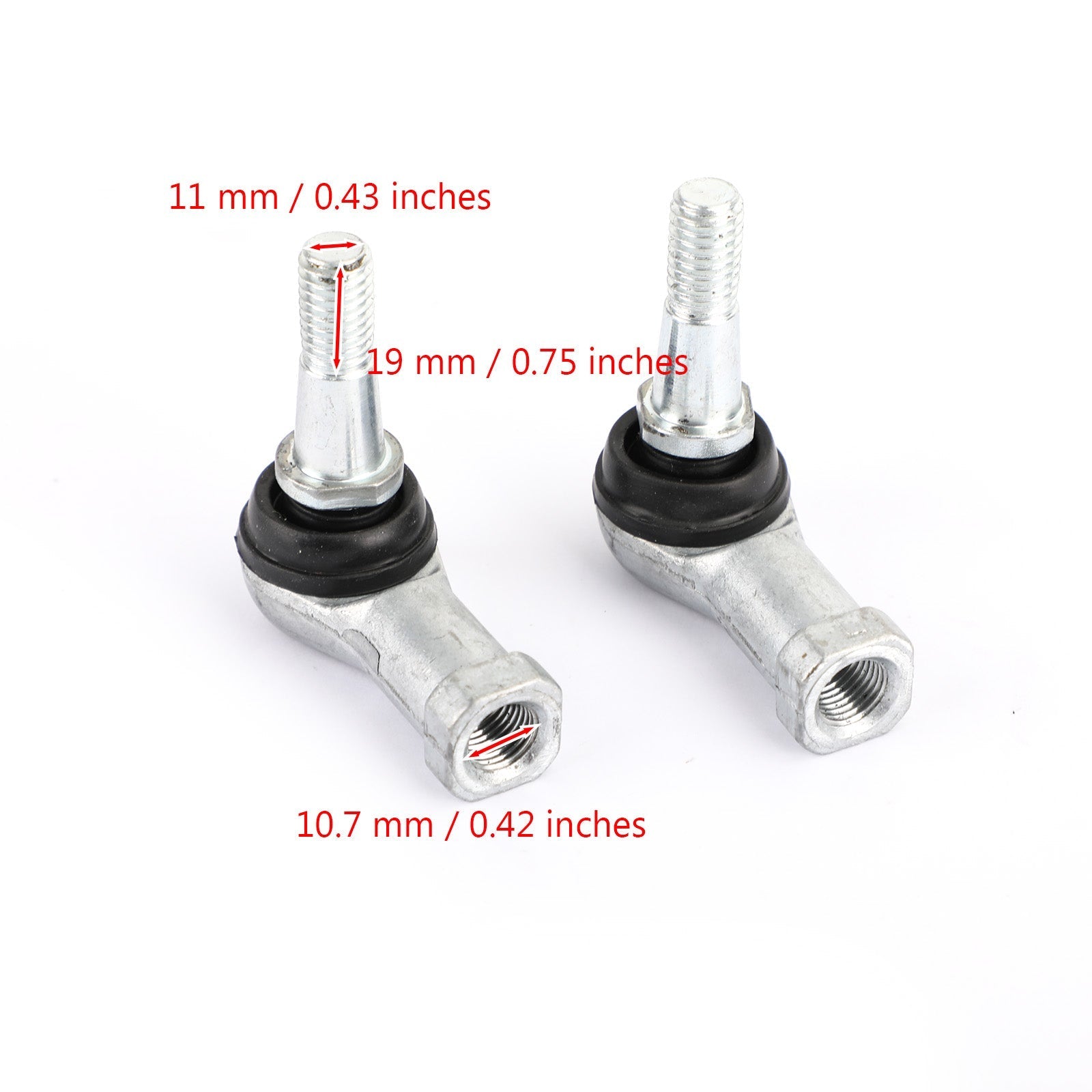 Tie Rod Ends fit for EZGO TXT Gas / Electric Golf Carts 70902-G01 70902-G02 Generic