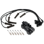 1x Ignition Coil + 6x Spark Plugs +6x Wire Pack UF434 For Chevrolet GMC Pontiac
