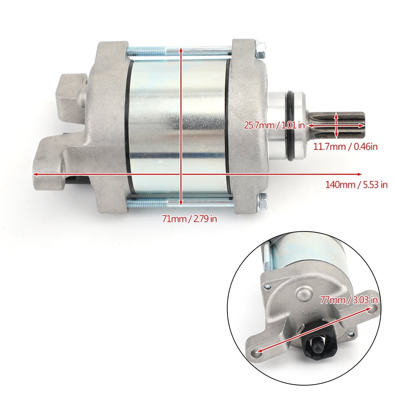 2007/2009 Honda FES150 S-Wing Starter Motor 31200-KTF-981 31200-KRJ-791