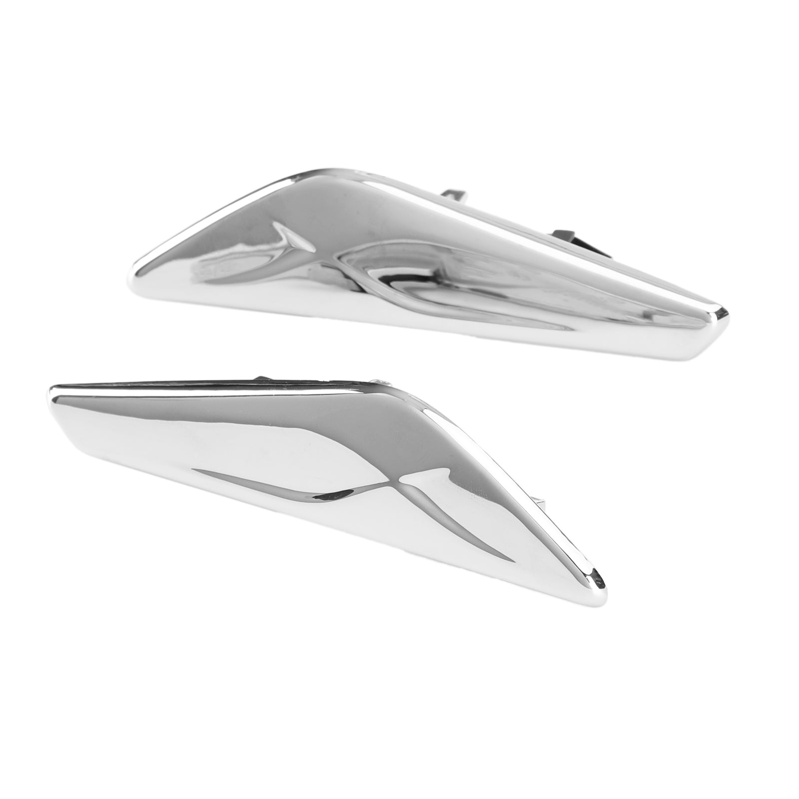 BMW F25 F26 X3 Pair Chrome Front Side Fender Trim Finisher 51117338569/570 Generic