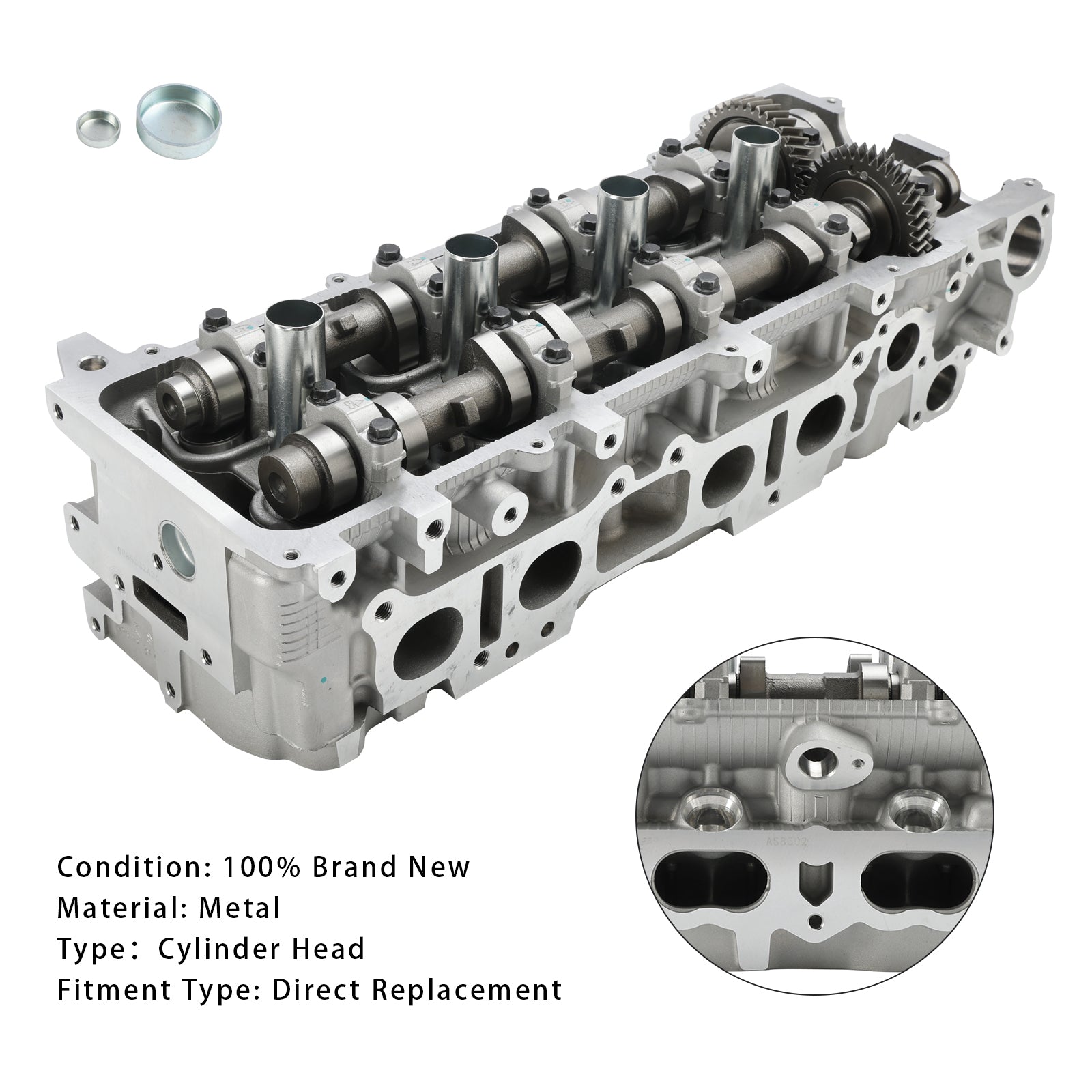 2000, 2004Toyota Tacoma 2.4L A/T 2WD EXTRA CAB DLX Cylinder Head 11101-79266