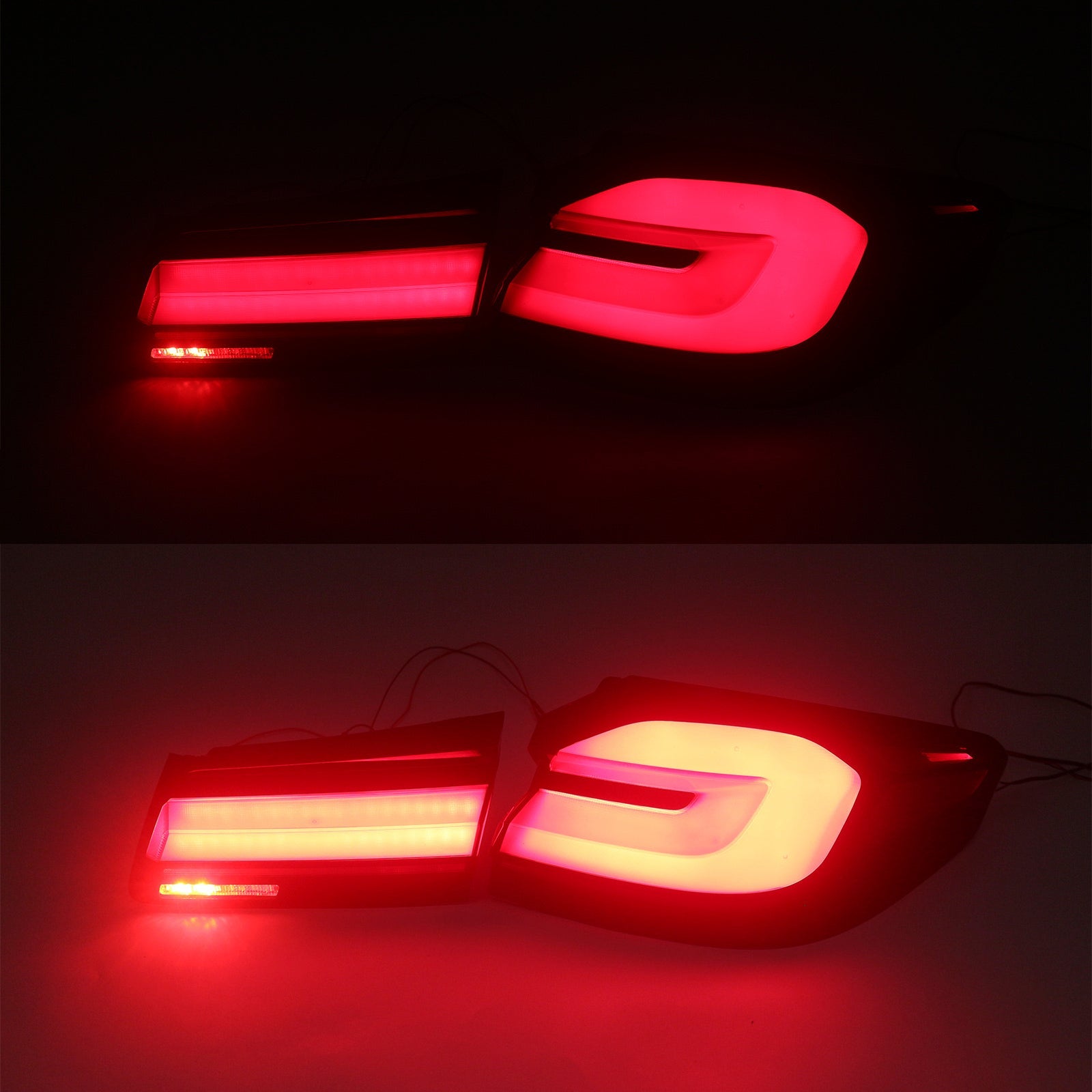 2018-2020 BMW 5 Series G30 G38 L&R Red LED Tail Lights Rear Lamp Assembly