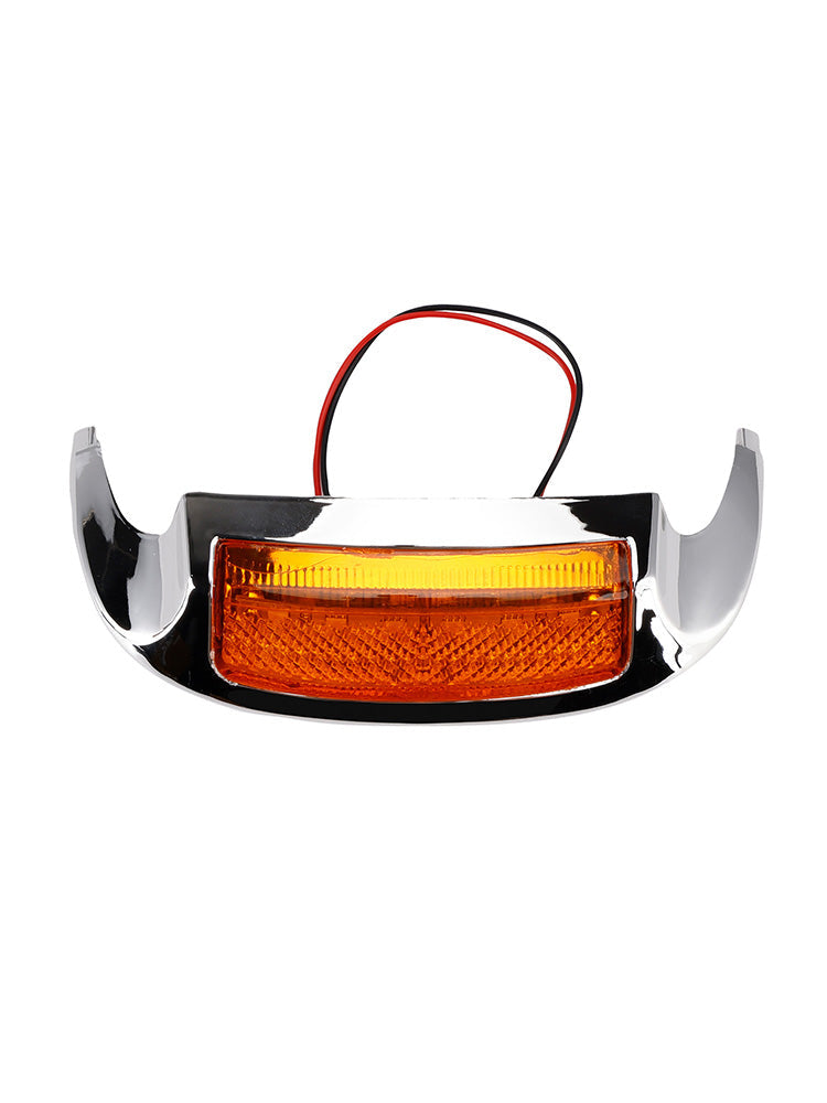Front Fender Tip LED Lens Fit For Electra Glide Ultra Limited Low 2014-2023