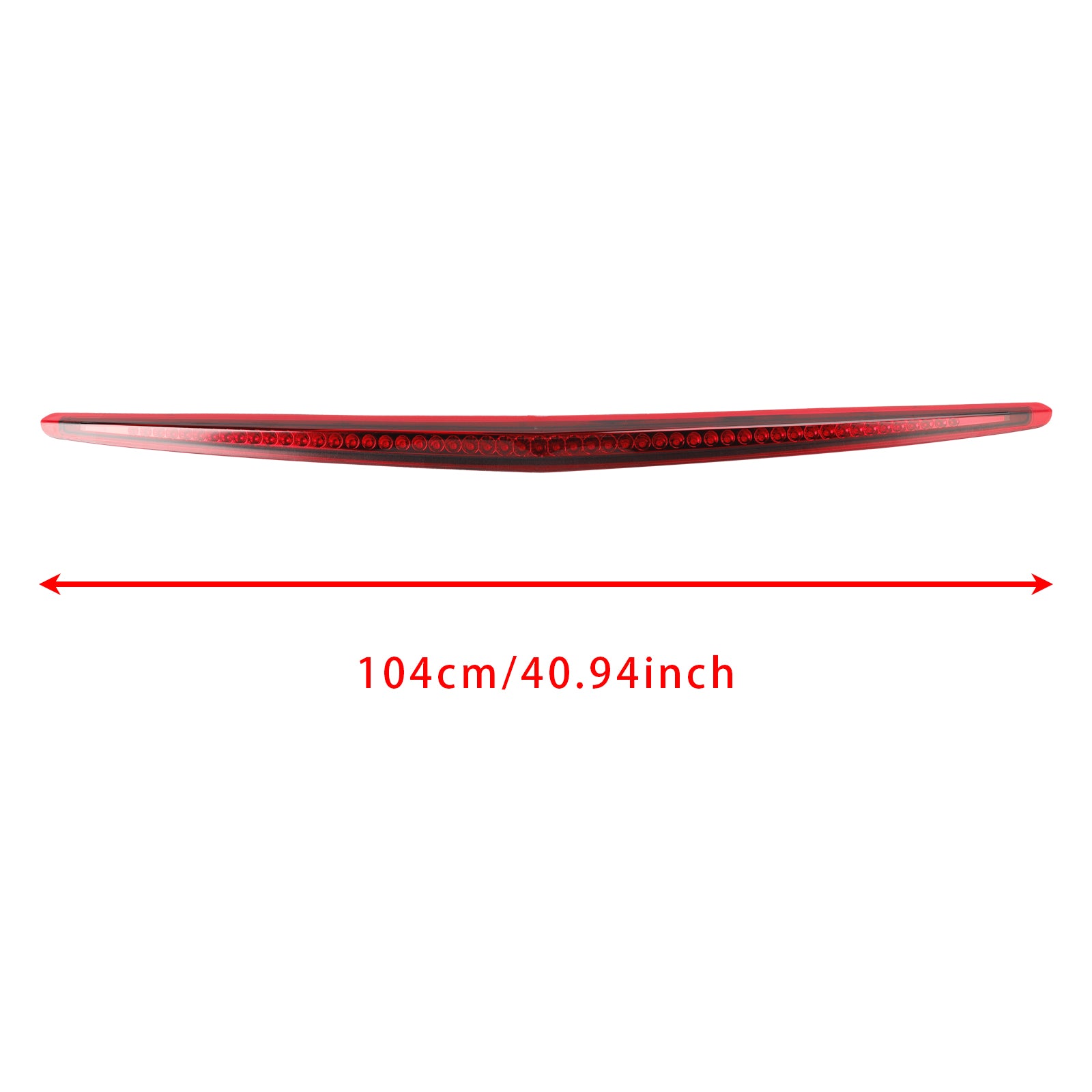2006-2011 Cadillac DTS Full LED Third 3RD Tail Brake Light Rear Stop Lamp Red 25844853