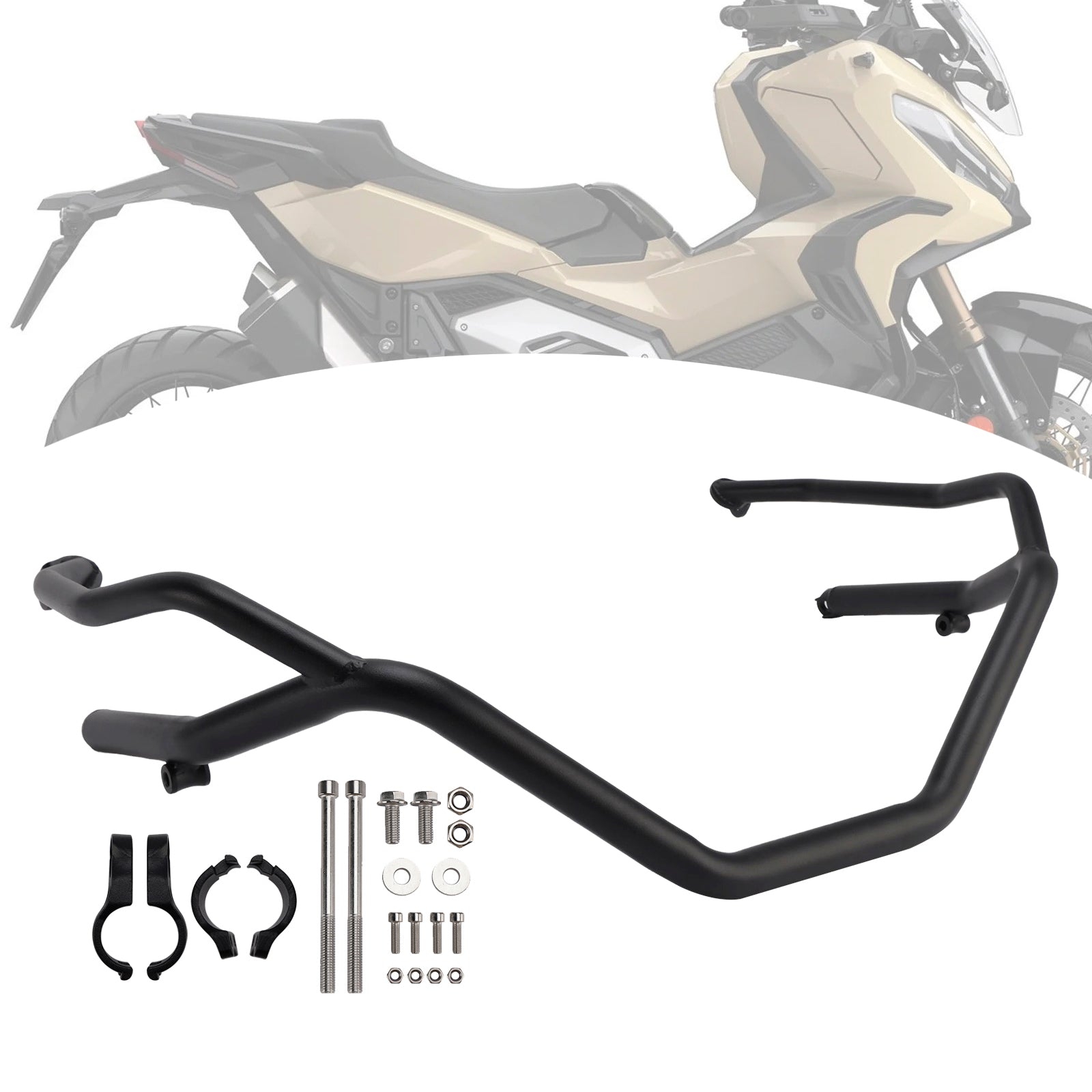 2025 Honda Xadv750 X-Adv 750 Crash Bar Upper Engine Guard Steel Frame