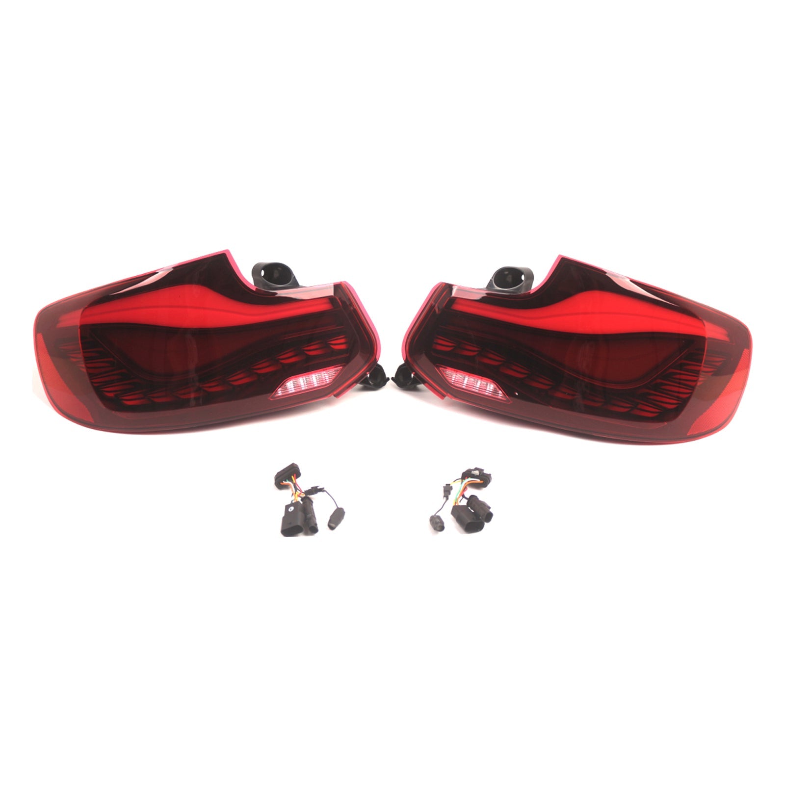 2014-2021 BMW M2 M238i, M240i L&R Red LED Tail Lights Rear Lamp Assembly 63219491591