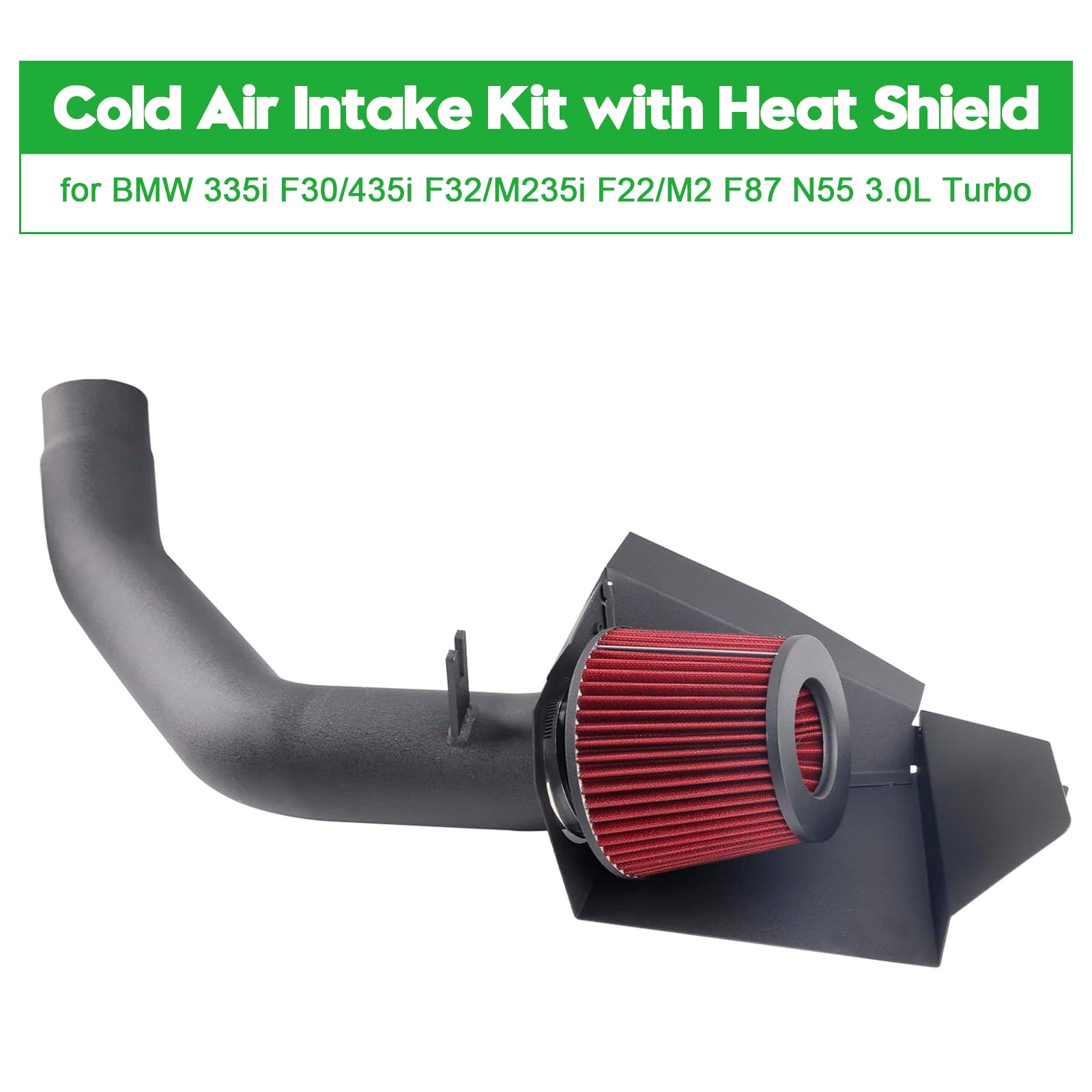 2014-2016 BMW F32 435i/xDrive/Grand Coupe N55 3.0L Cold Air Intake Kit
