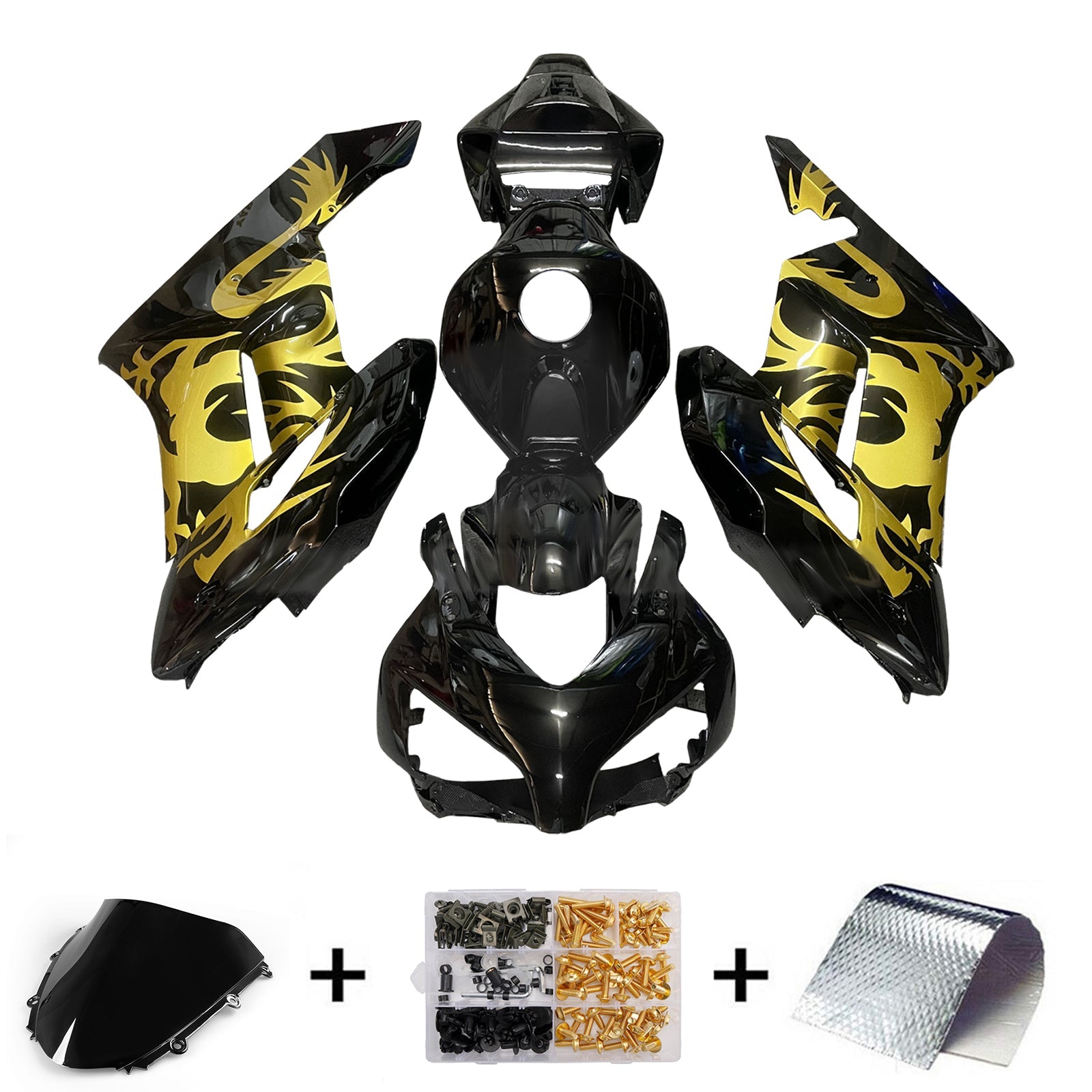 Injection Fairing Kit Bodywork Plastic ABS For Honda CBR1000RR 2004-2005