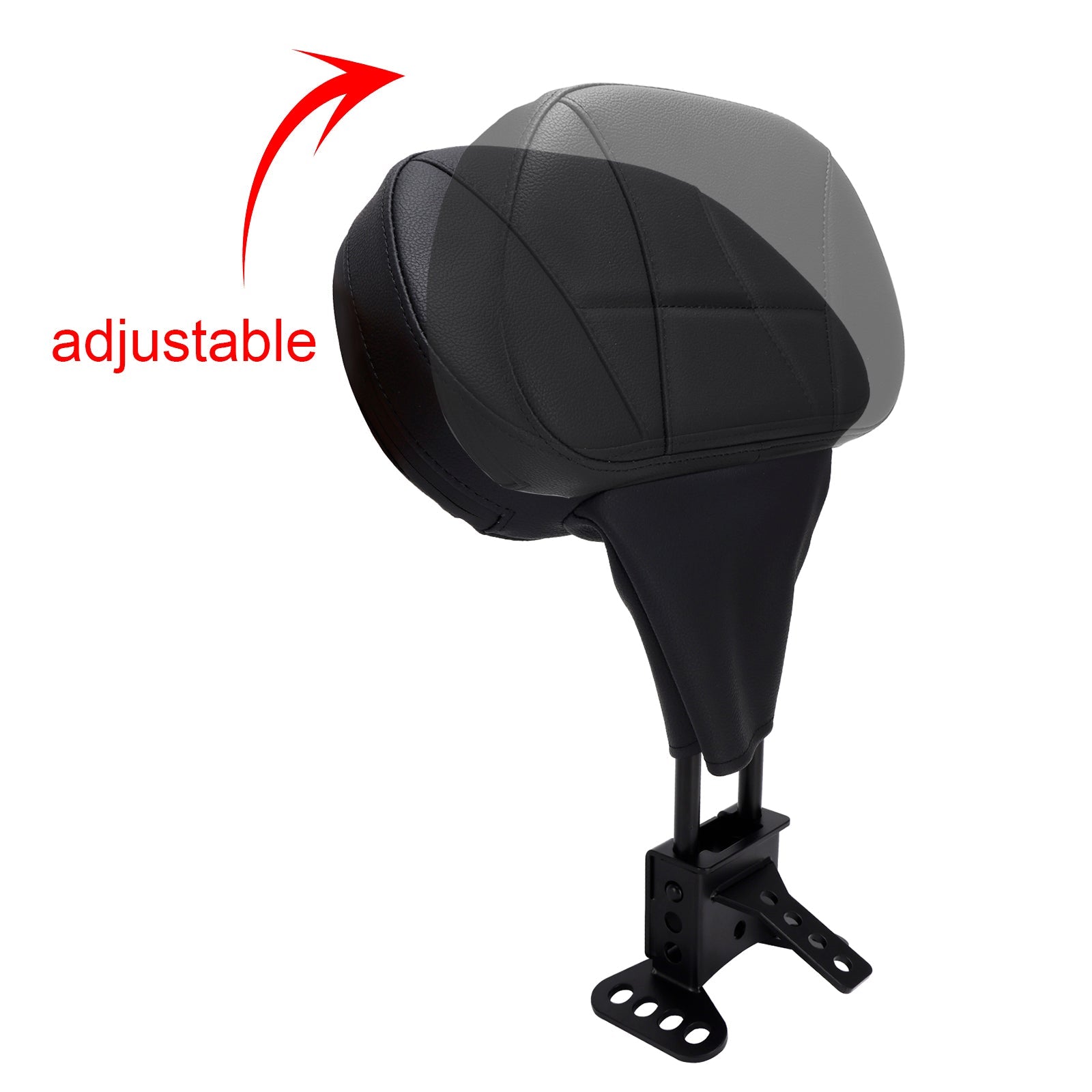 Driver Backrest pad fit for Street Electra Road Glide Road King Tri Glide 09-25