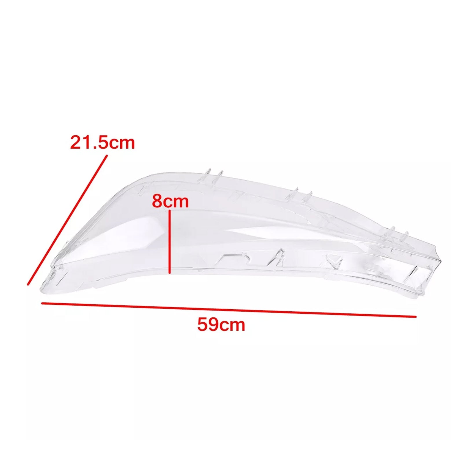 2016-2018 BMW 3 Series F30 2PCS Xenon Headlight Headlamp Clear Lens Cover