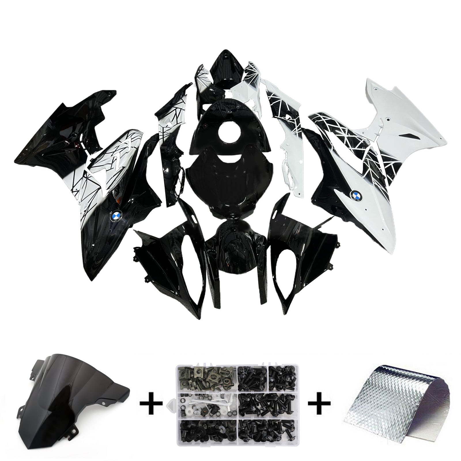 2017-2018 BMW S1000RR Injection Fairing Kit Bodywork Plastic ABS