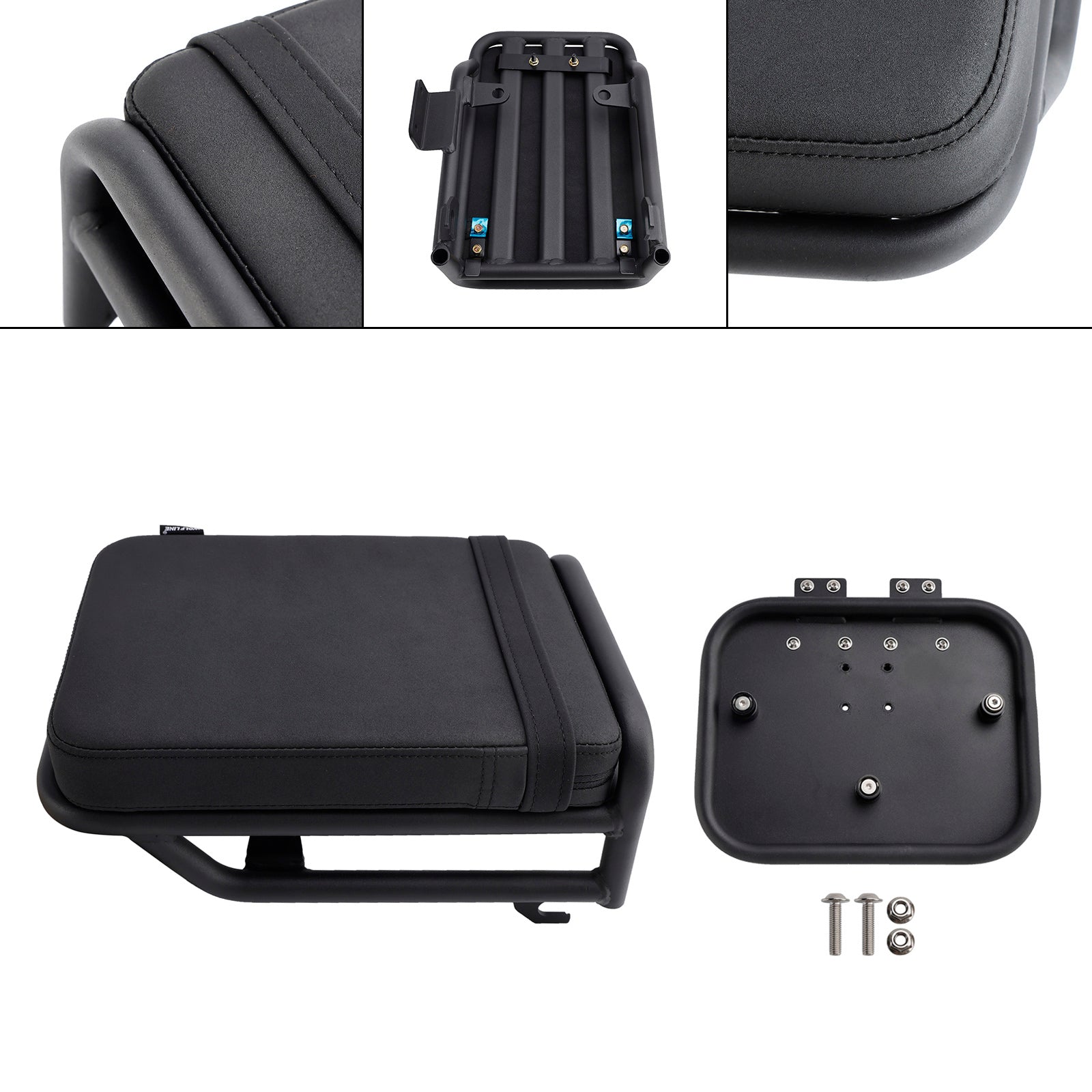 2020-2023 For Honda Ct 125 Huntercub Passenger Seat W/ Saddlebag Bracket Kit Flat