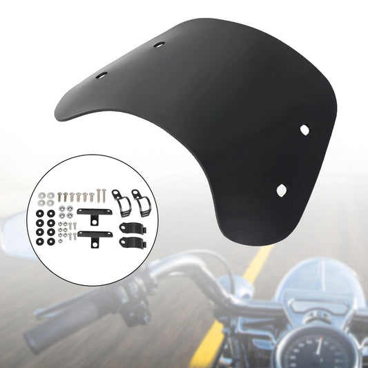 Universal Windshield WindScreen fit for motorcycle with 28-41mm front fork