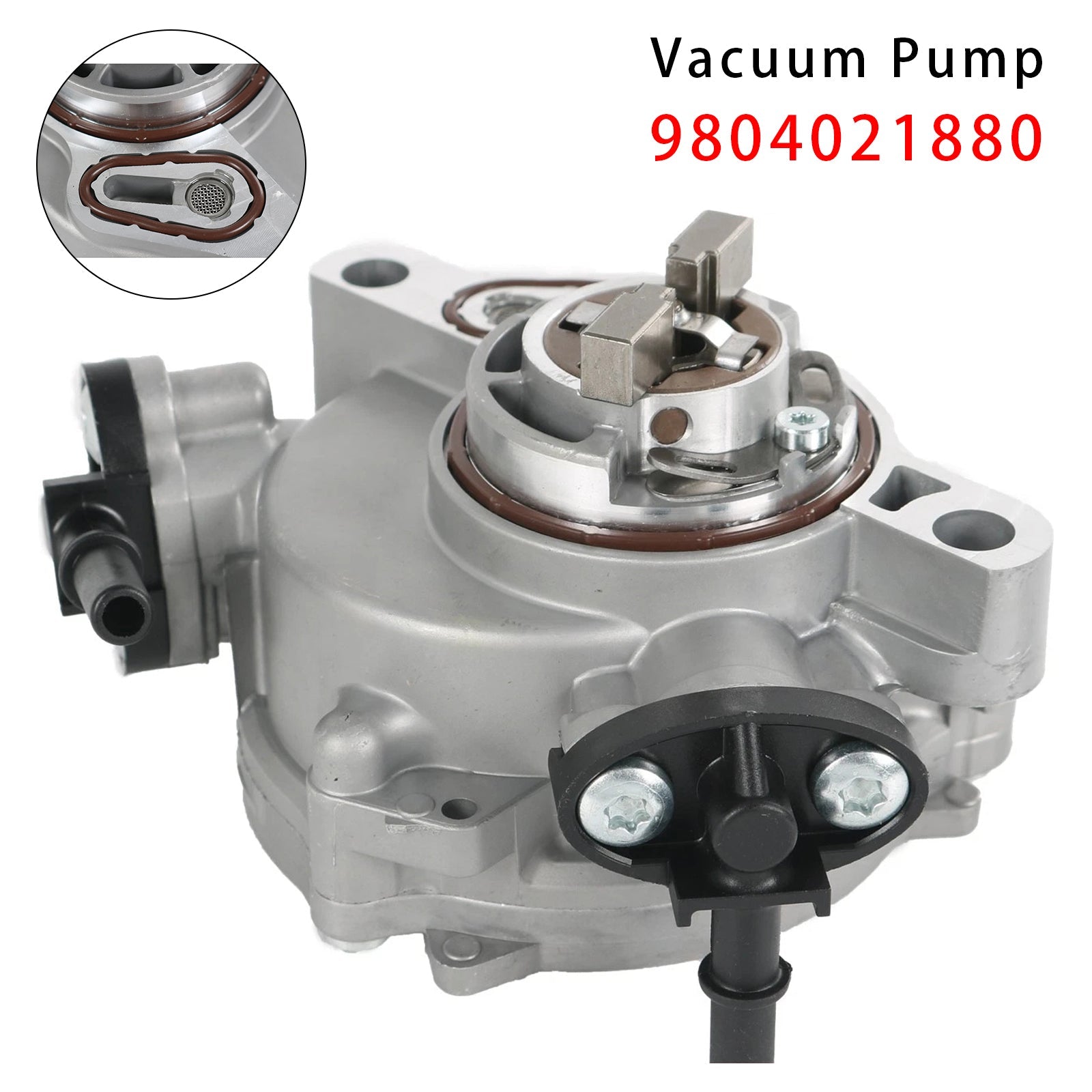 9804021880 Brake Vacuum Pump For Peugeot Citroen Ford Volvo 1.5 1.6 Diesel DV 5