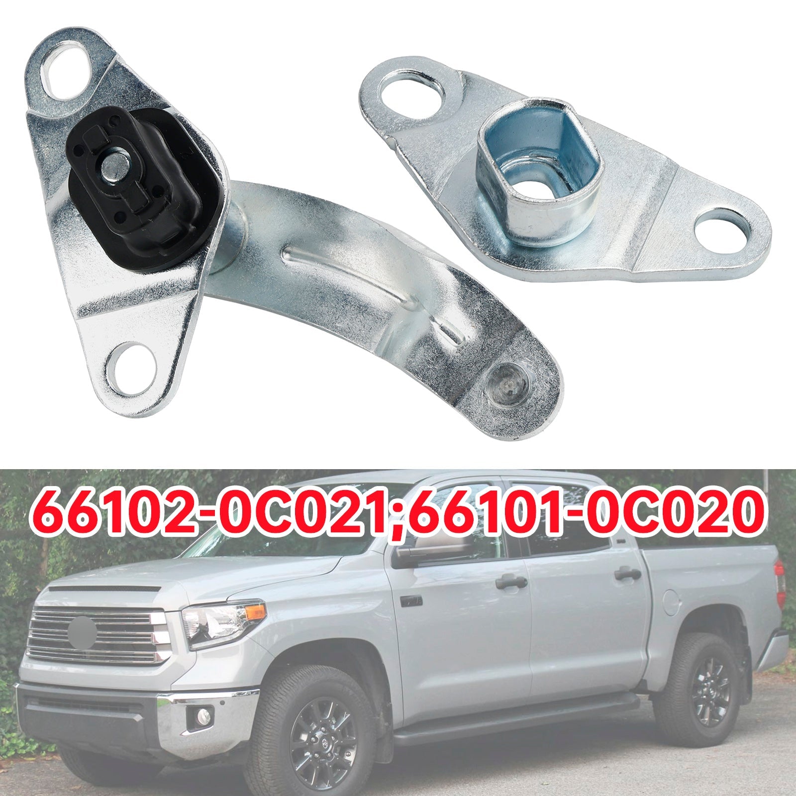 2007-2021 Toyota Tundra Tailgate Hinge Kit 66102-0C021 & 66101-0C020