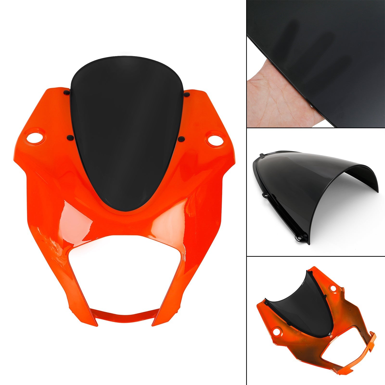 2022-2023 RC390 Windshield WindScreen Headlight Fairing Cover Generic