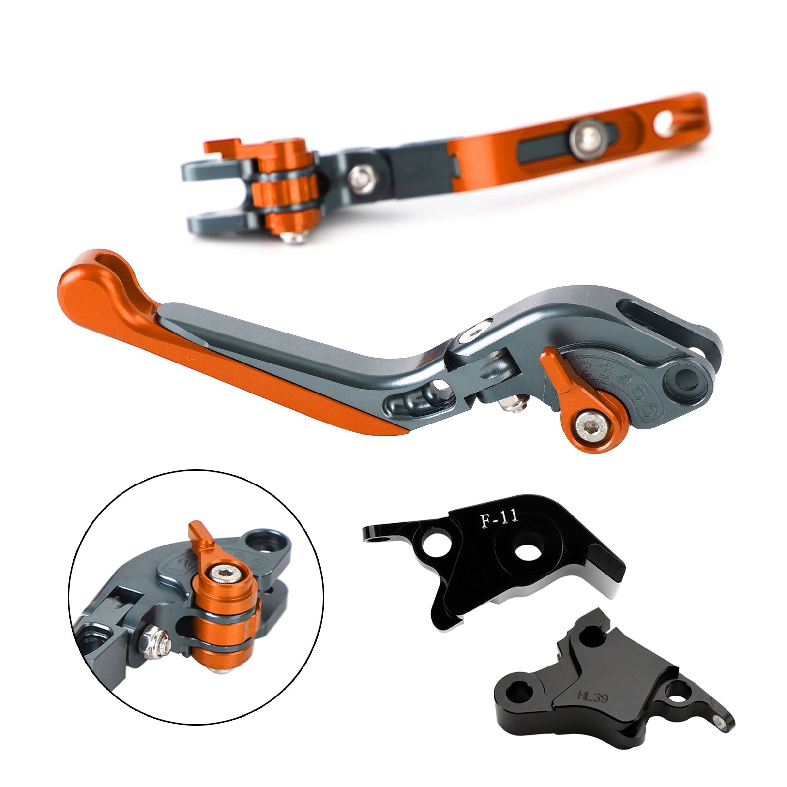 2021-2022 CFMOTO 700CL-X Sport Adjustable Clutch Brake Lever