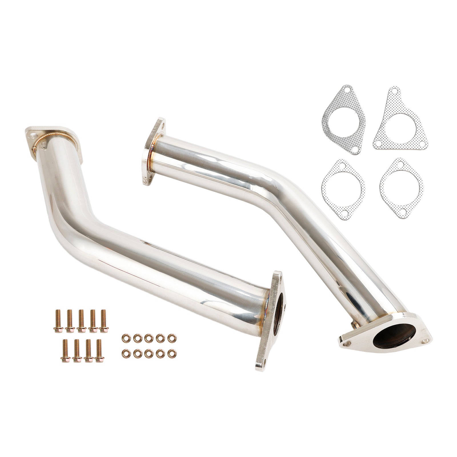 Exhaust Racing Downpipe For Infiniti Q60 / Q50 VR30 Stainless Steel