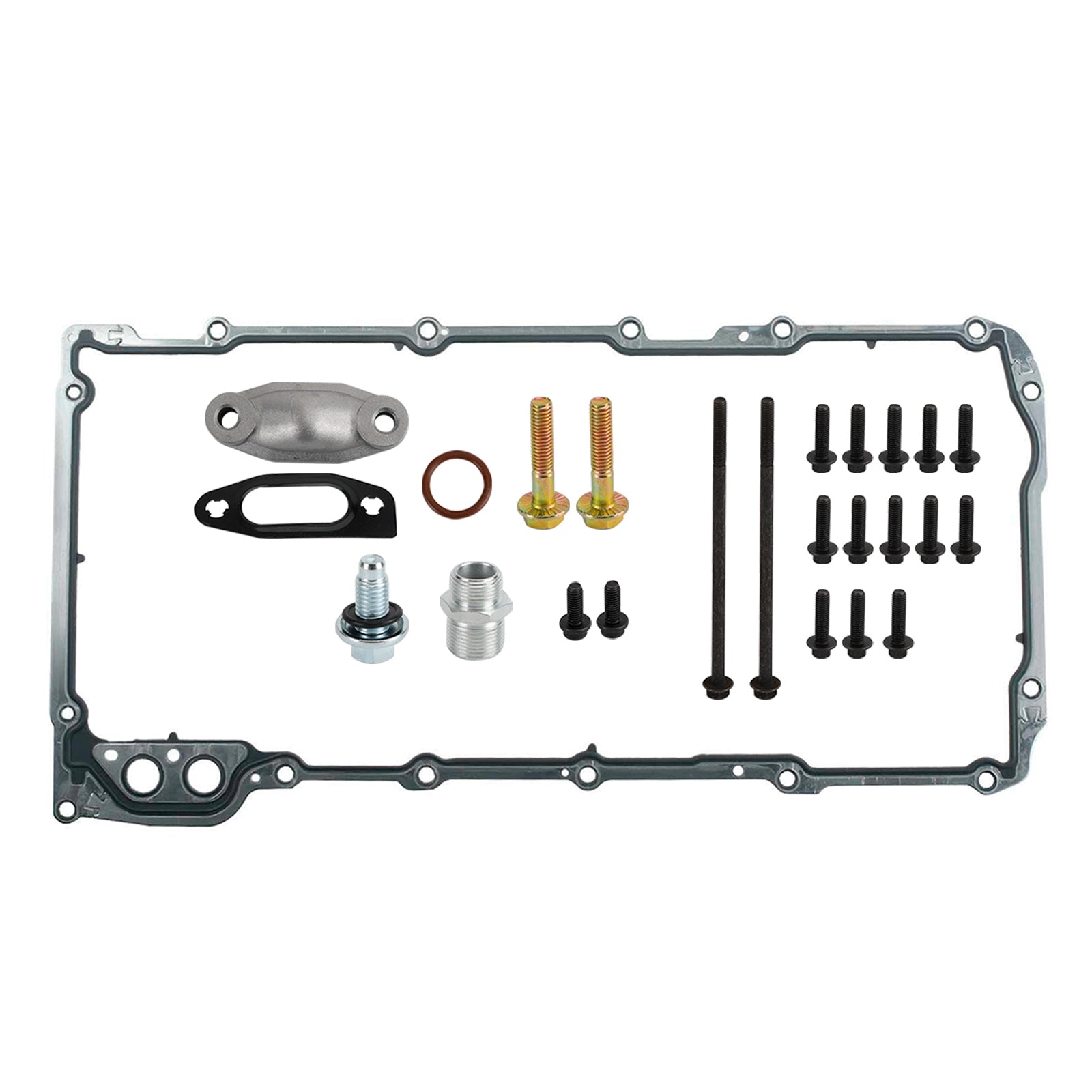 Swap Oil Pan Retrofit Low Profile 81073 For LS1 LS2 LS3 4.8L 5.3L 6.0L 6.2L Rear