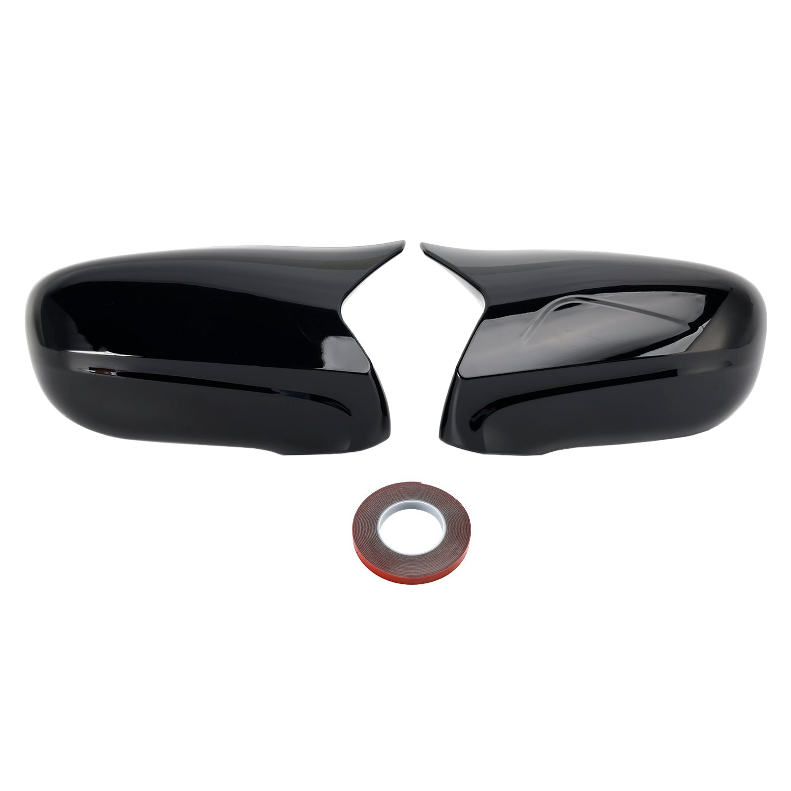 2007-2009 Lexus LS460 LS600h Base Side Mirror Covers Rearview Housing Black 8791053251